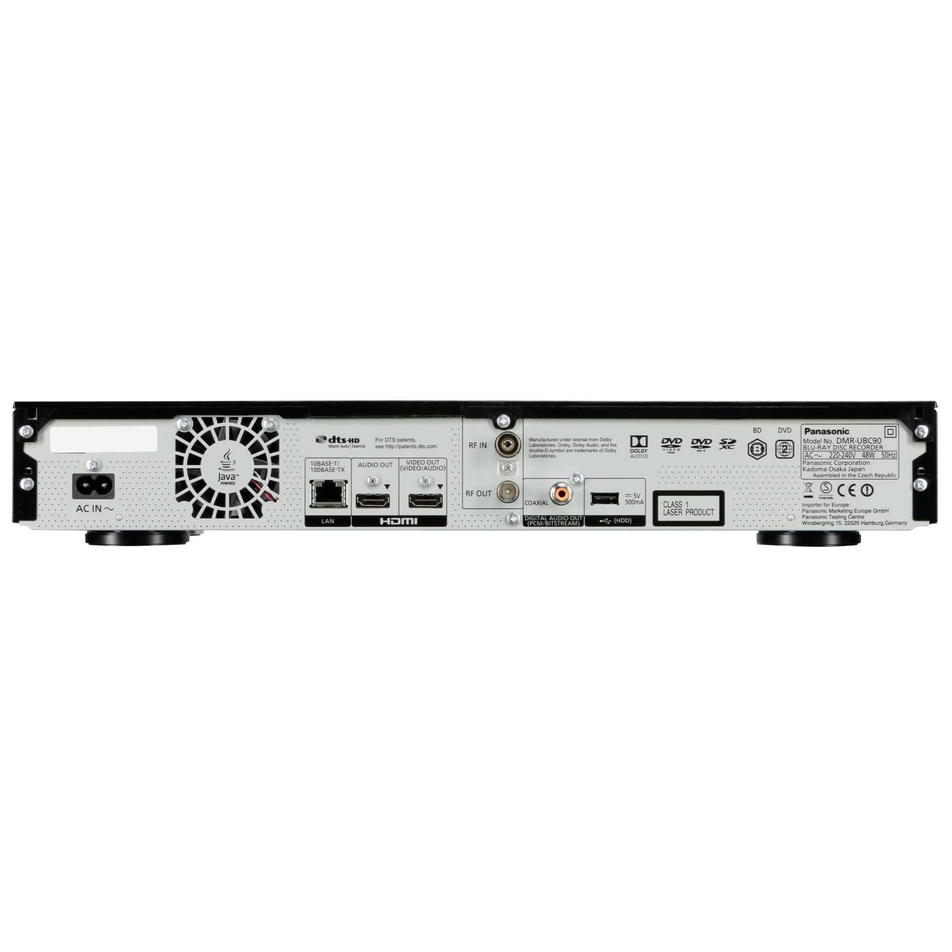 Panasonic DMR-UBC90EGK nero - Panasonic - Autoscatto Store