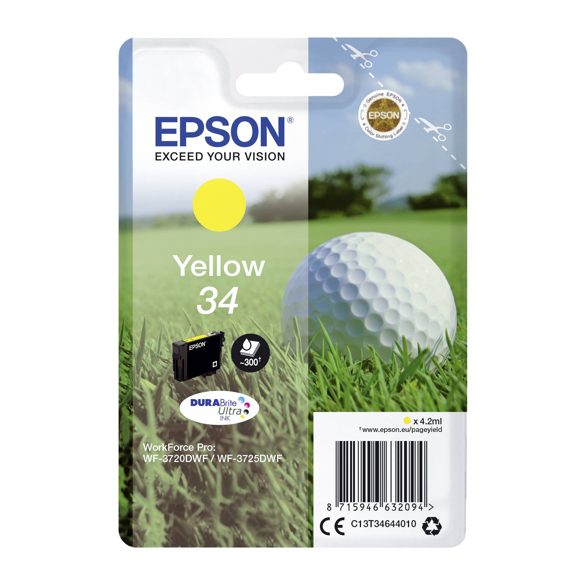 Epson cartuccia giallo DURABrite Ultra Ink 34    T 3464