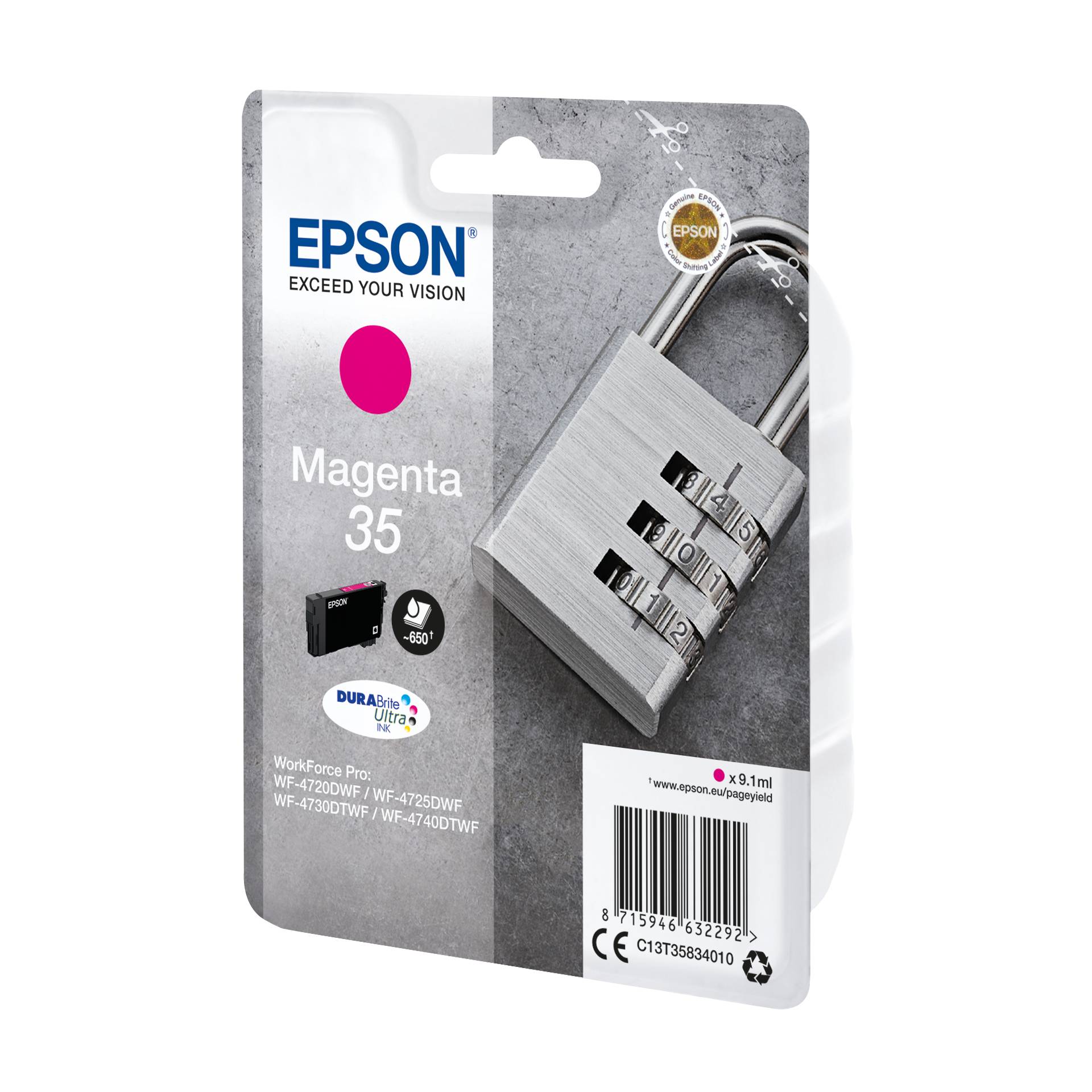 Epson cartuccia magenta DURABrite Ultra Ink 35    T 3583