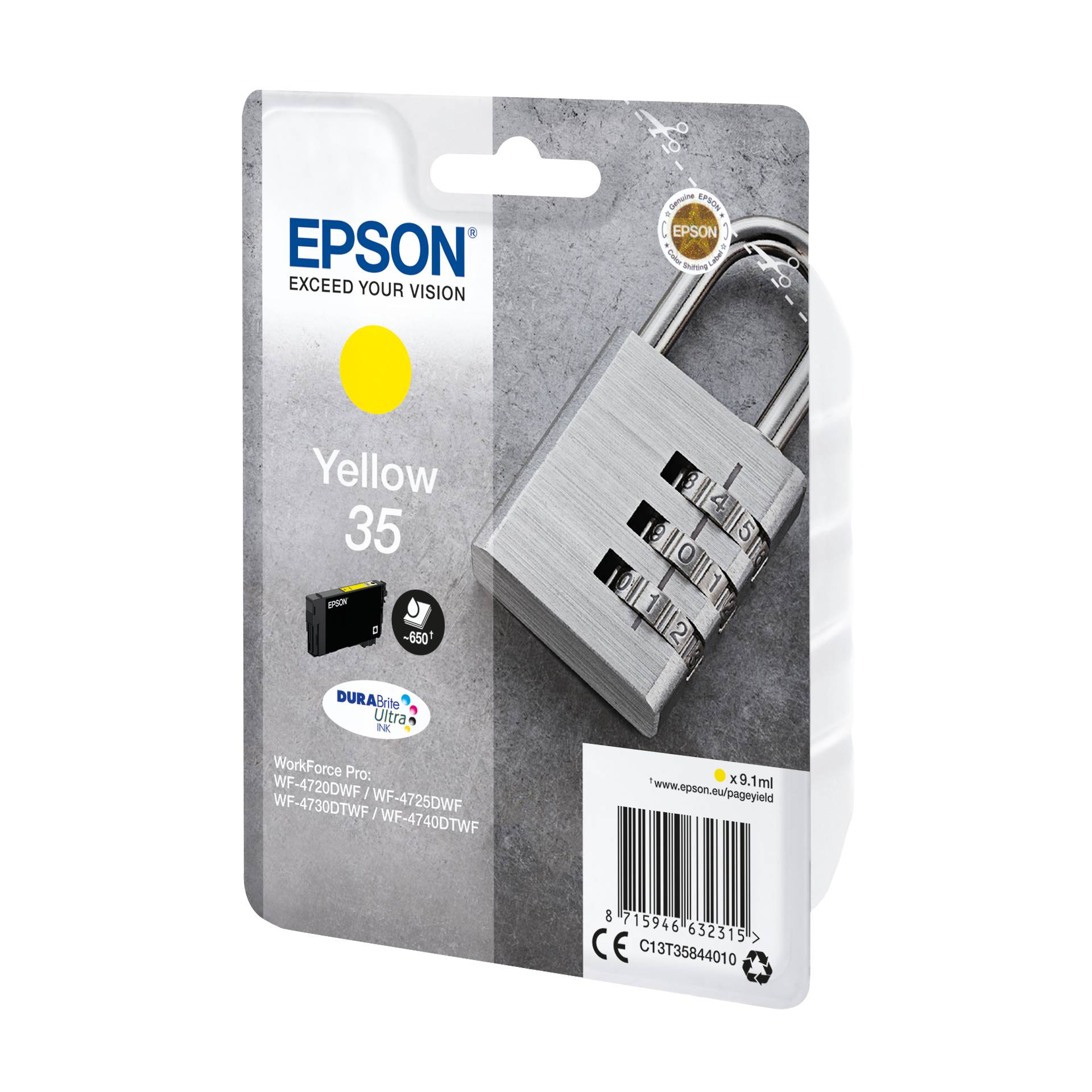 Epson cartuccia giallo DURABrite Ultra Ink 35    T 3584