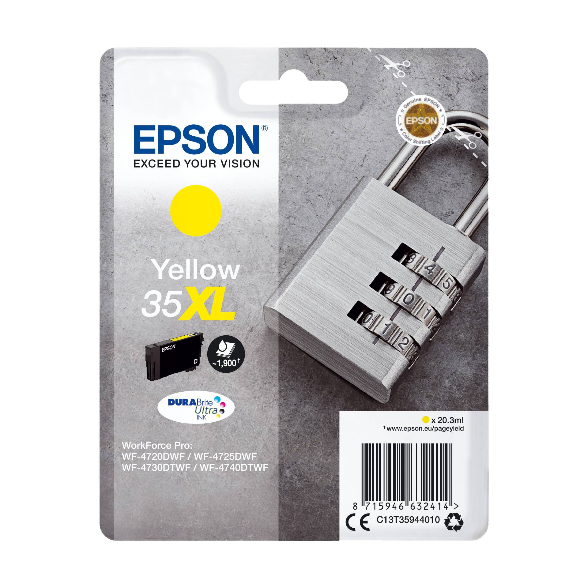 Epson cartuccia giallo DURABrite Ultra Ink 35 XL T 3594