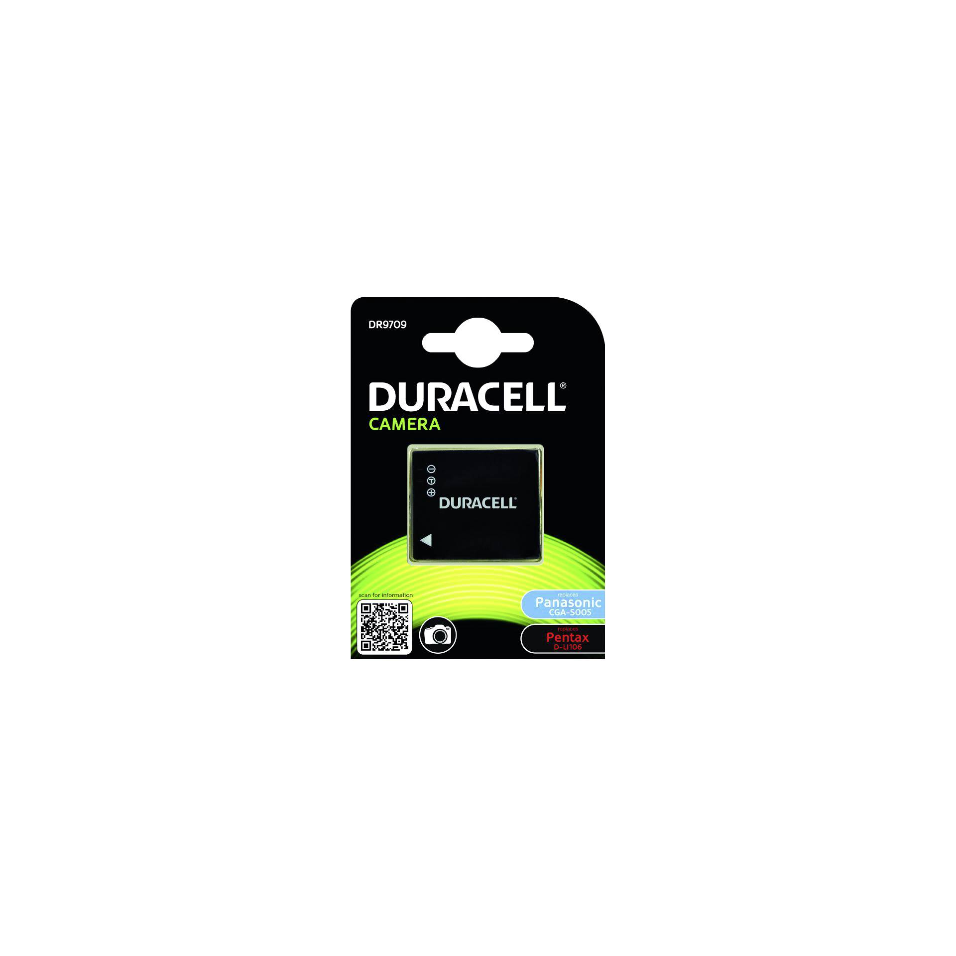 Duracell Li-Ion batt. 1050 mah per Panasonic CGA