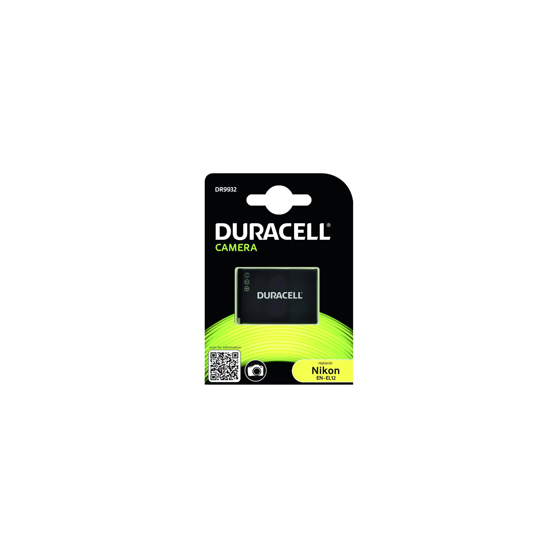Duracell Li-Ion batt. 1000 mAh per Nikon EN-EL12