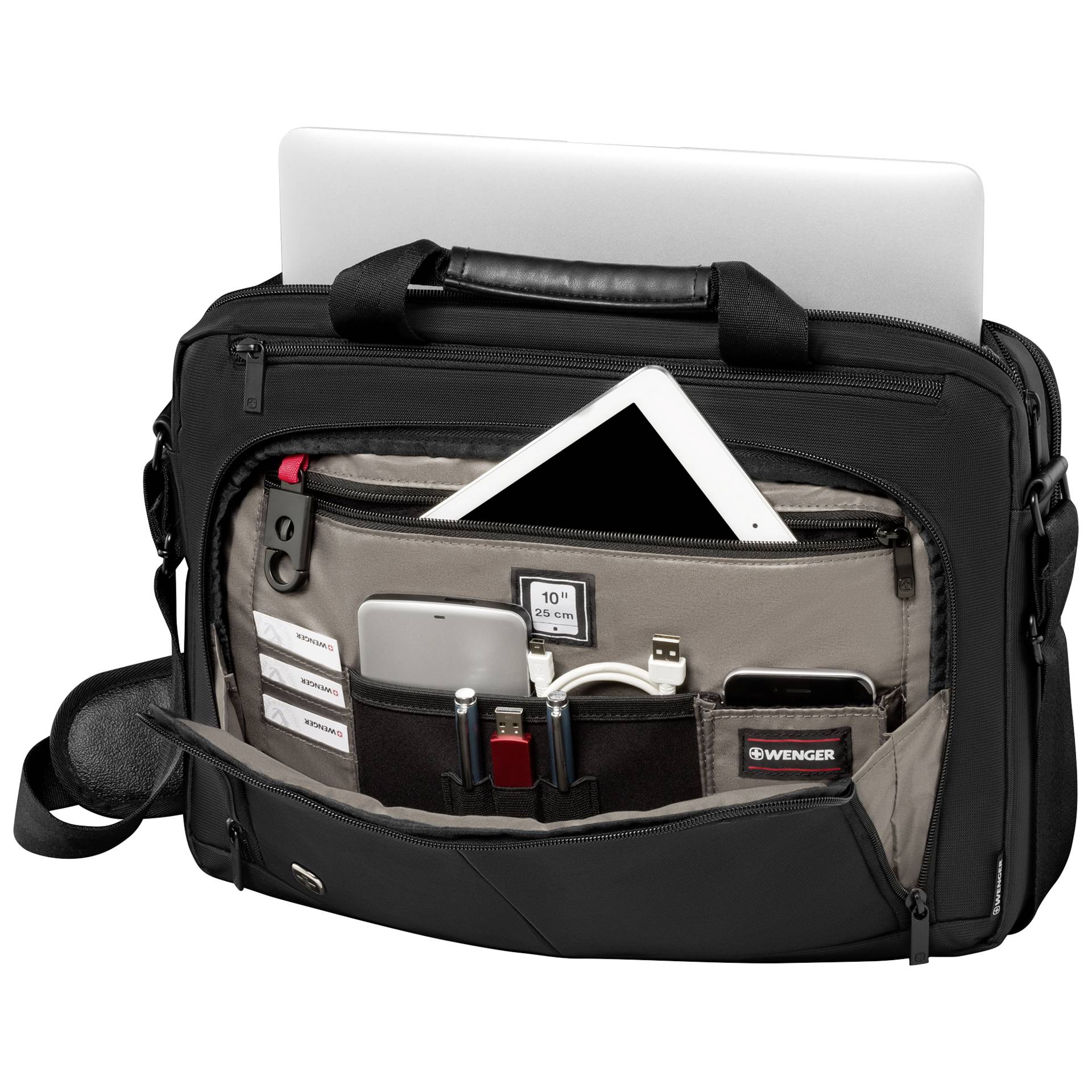 Wenger Source 16  Laptop Briefcase nero