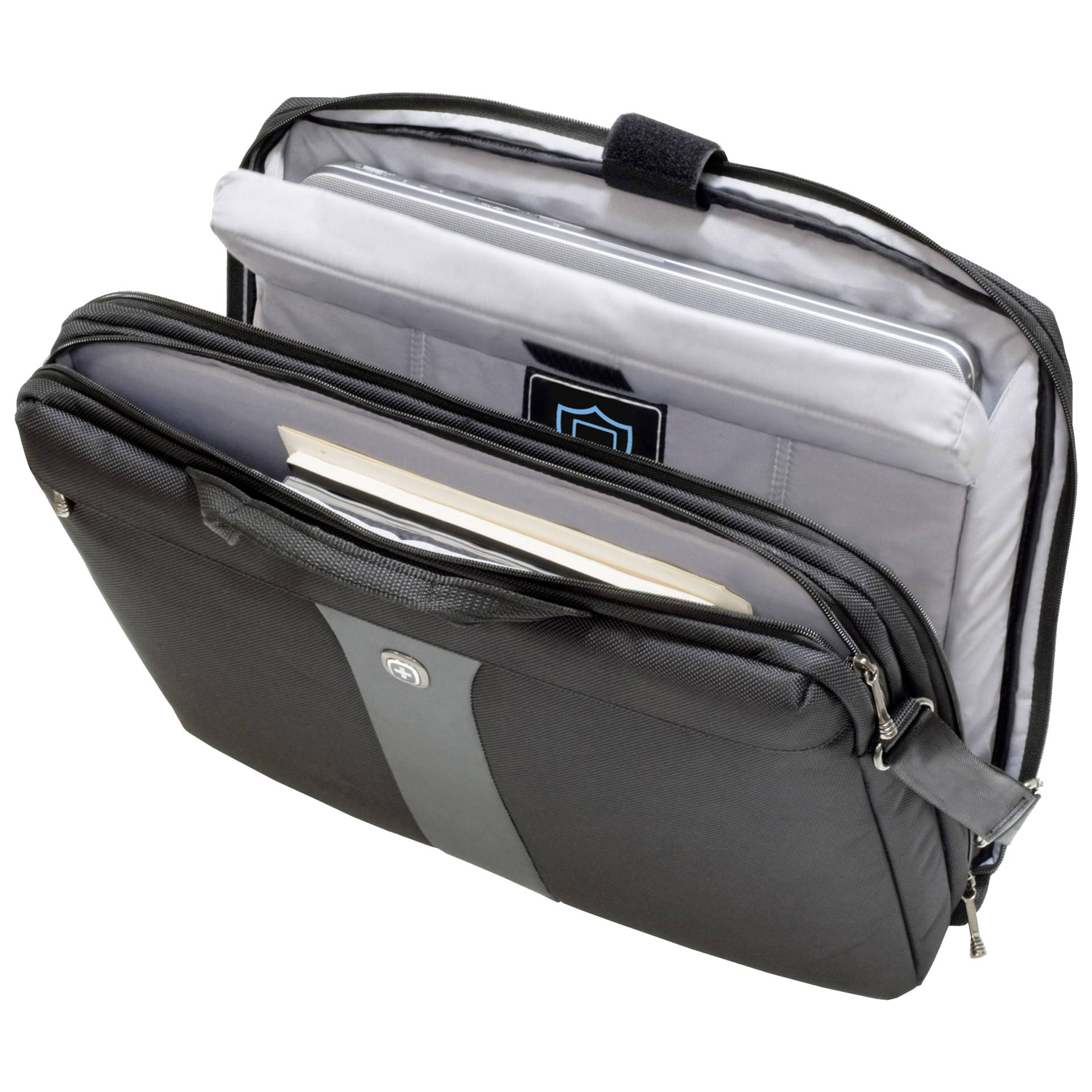 Wenger Legacy 17 Slimcase nero/grigio