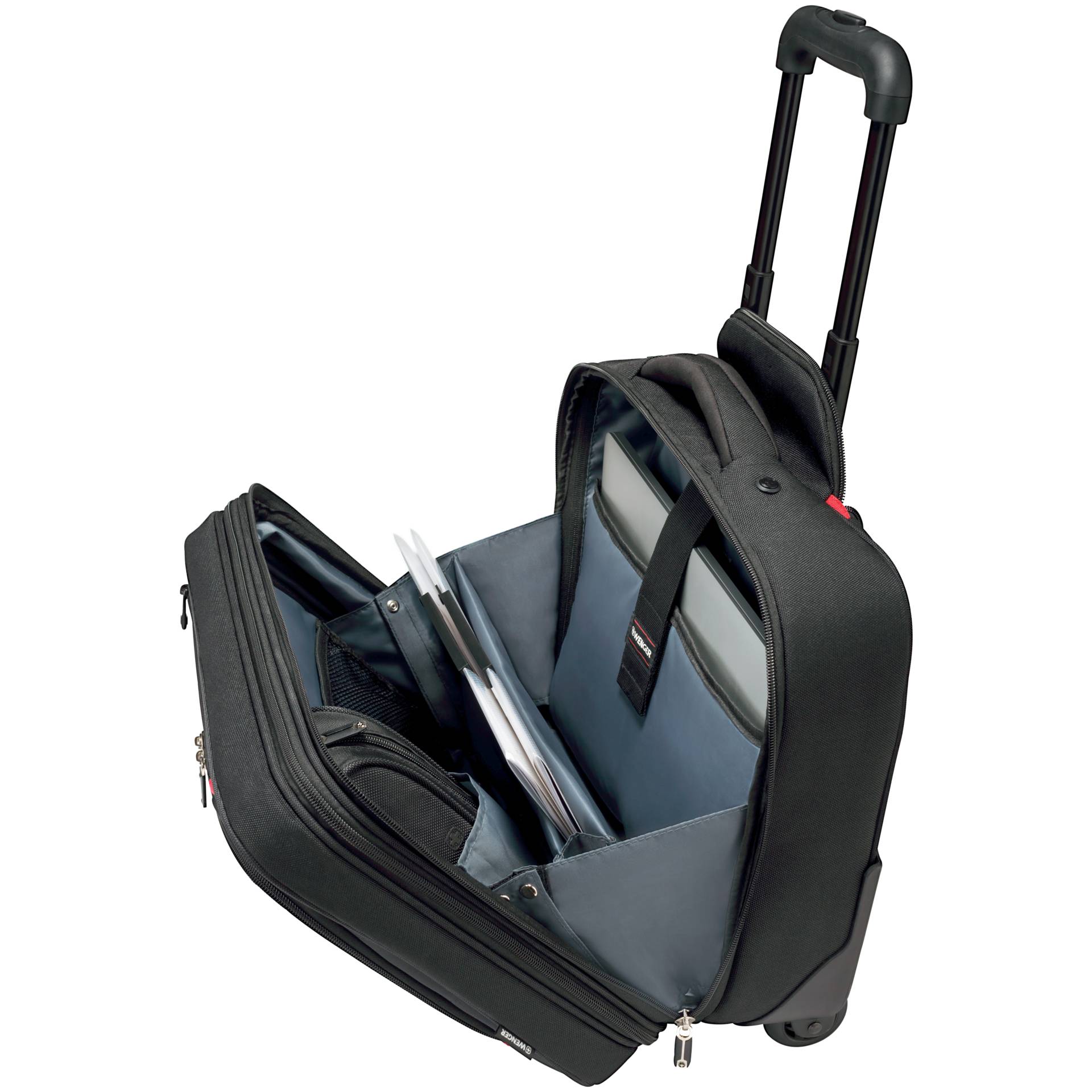 Wenger Transfer 20cm depth Wheeled Business Case nero