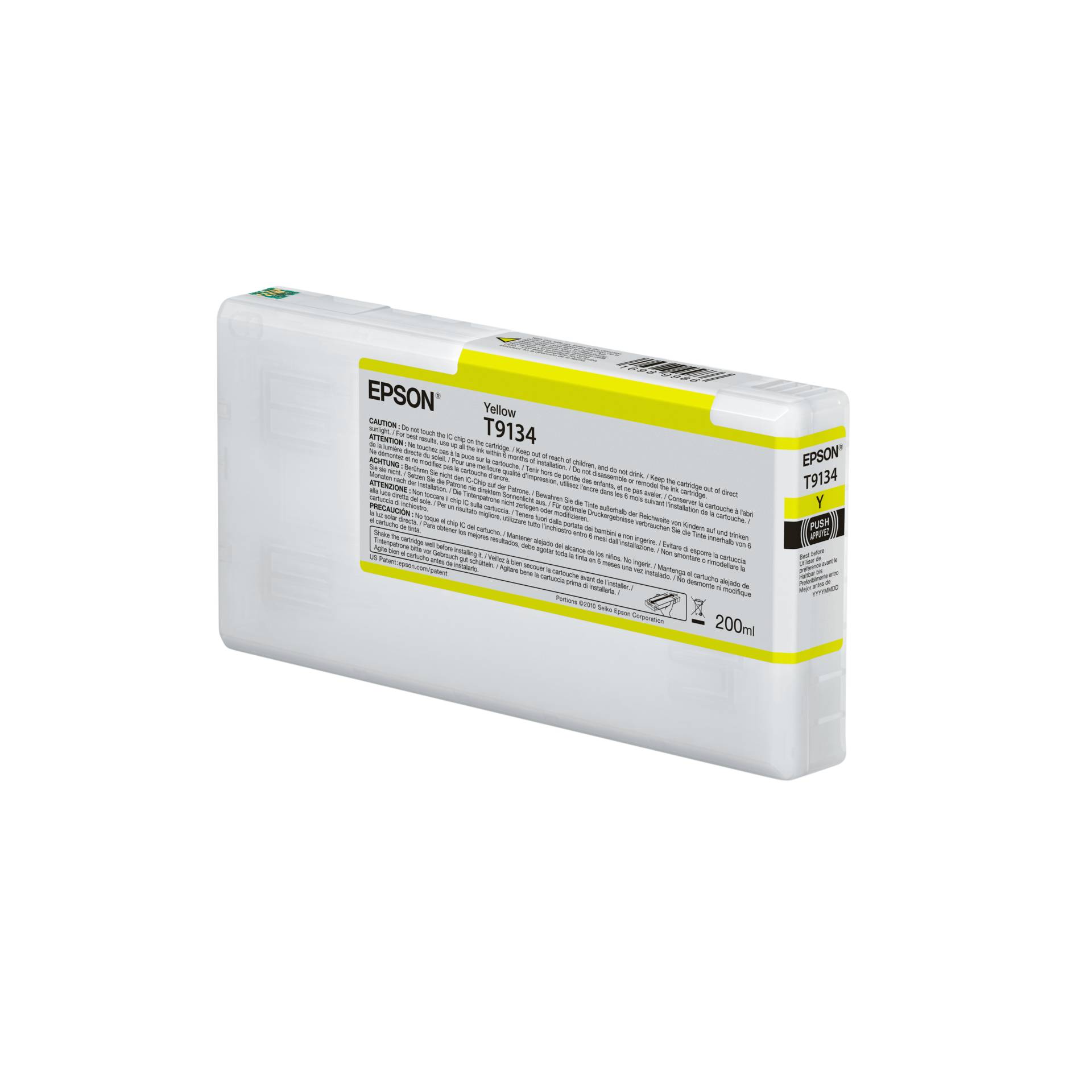 Epson cartuccia giallo T 913 200 ml              T 9134