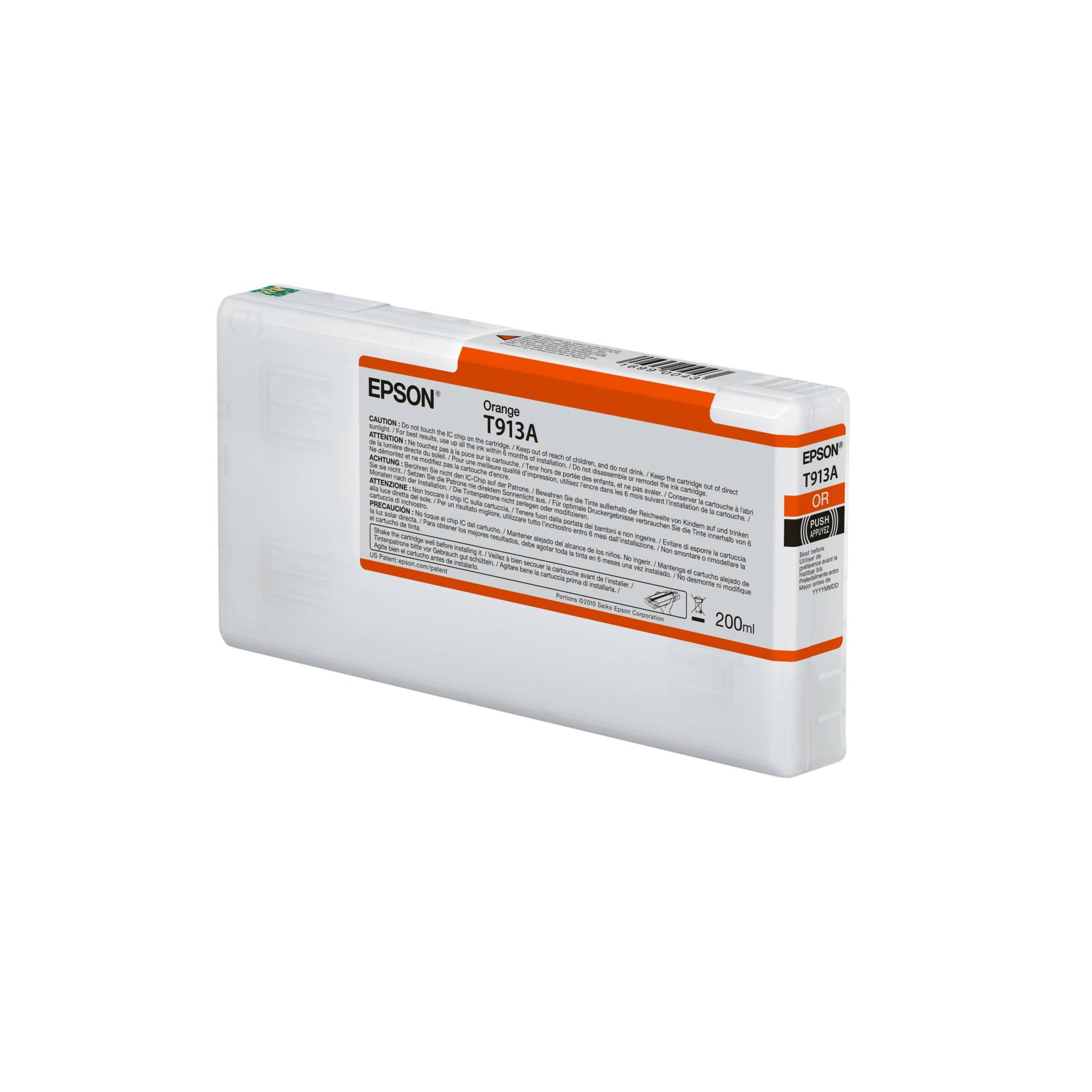 Epson cartuccia arancio T 913 200 ml              T 913A