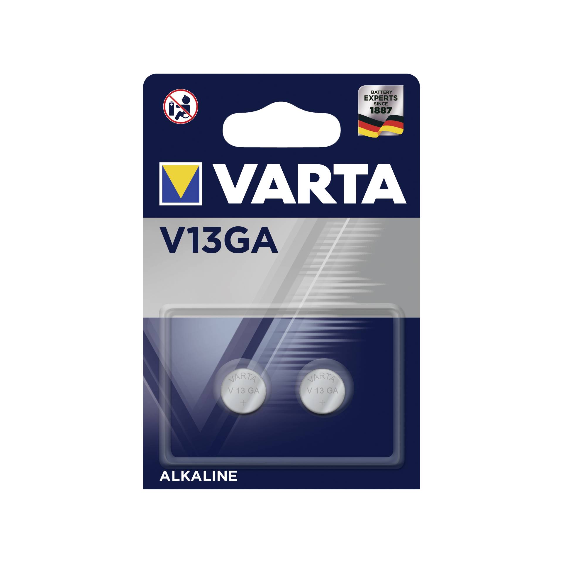 10x2 Varta electronic V 13 GA