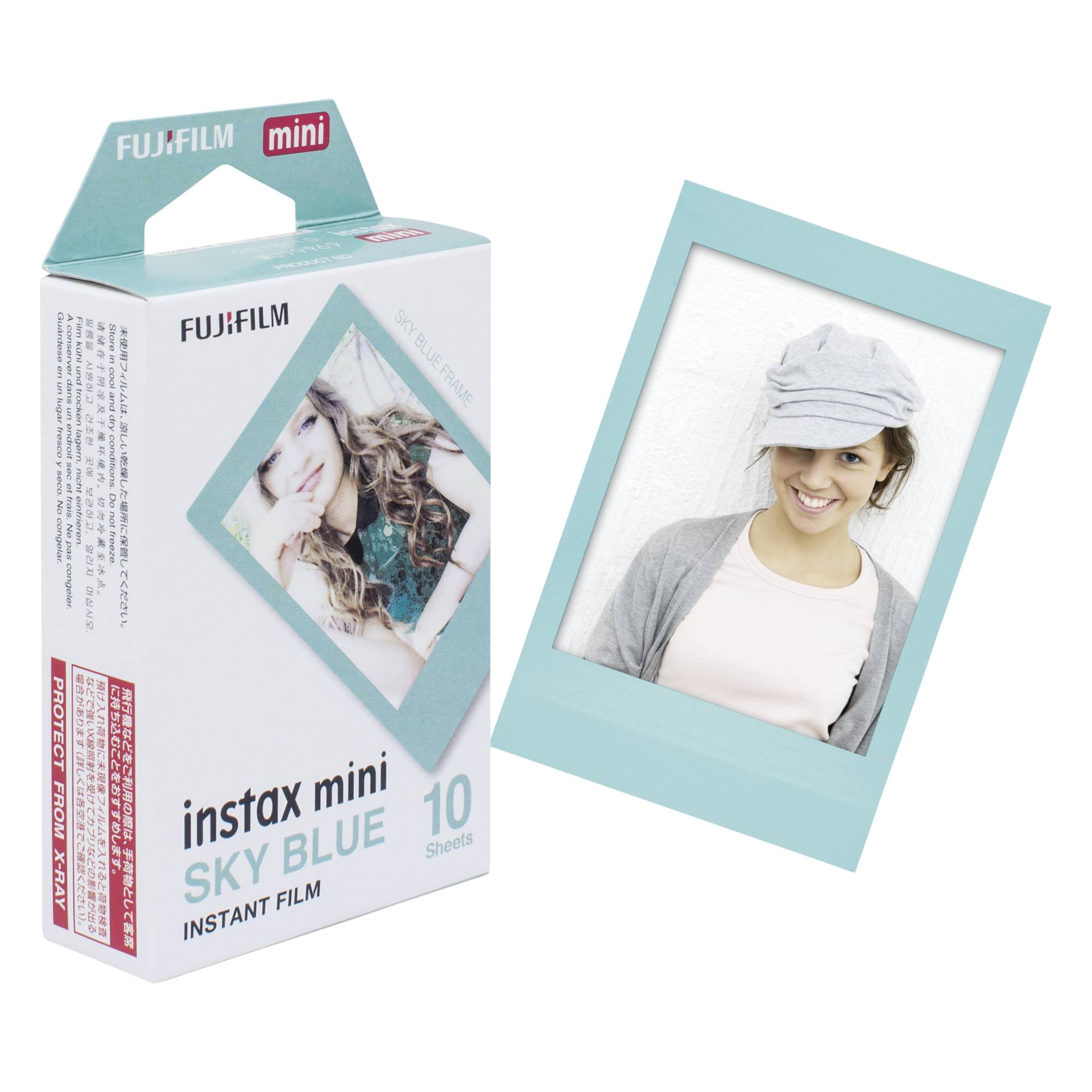 Fujifilm Instax Film Mini blu frame