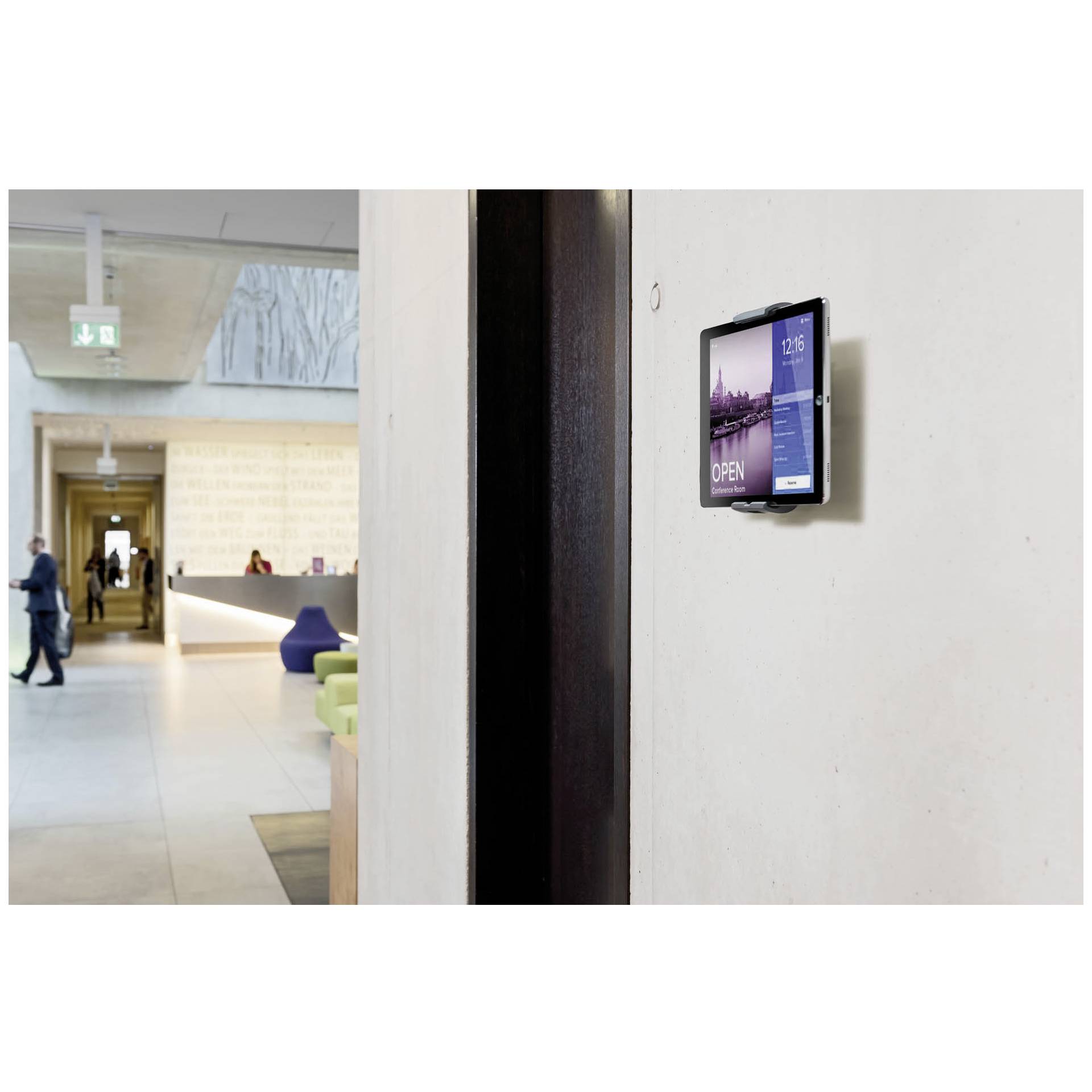 Durable Tablet Holder WALL argento