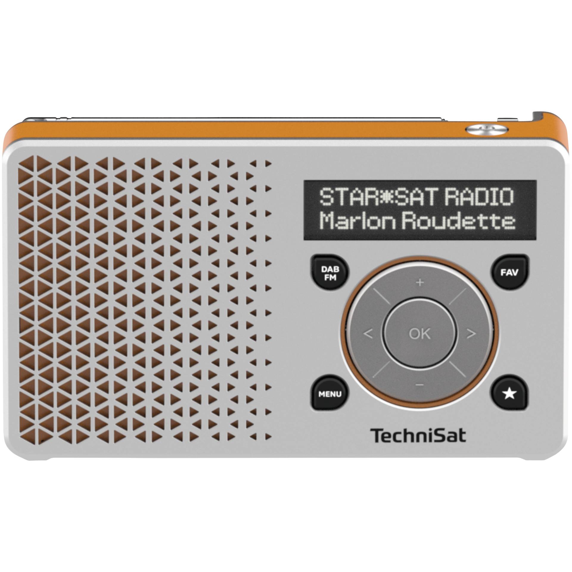 Technisat DigitRadio 1 argento/arancio