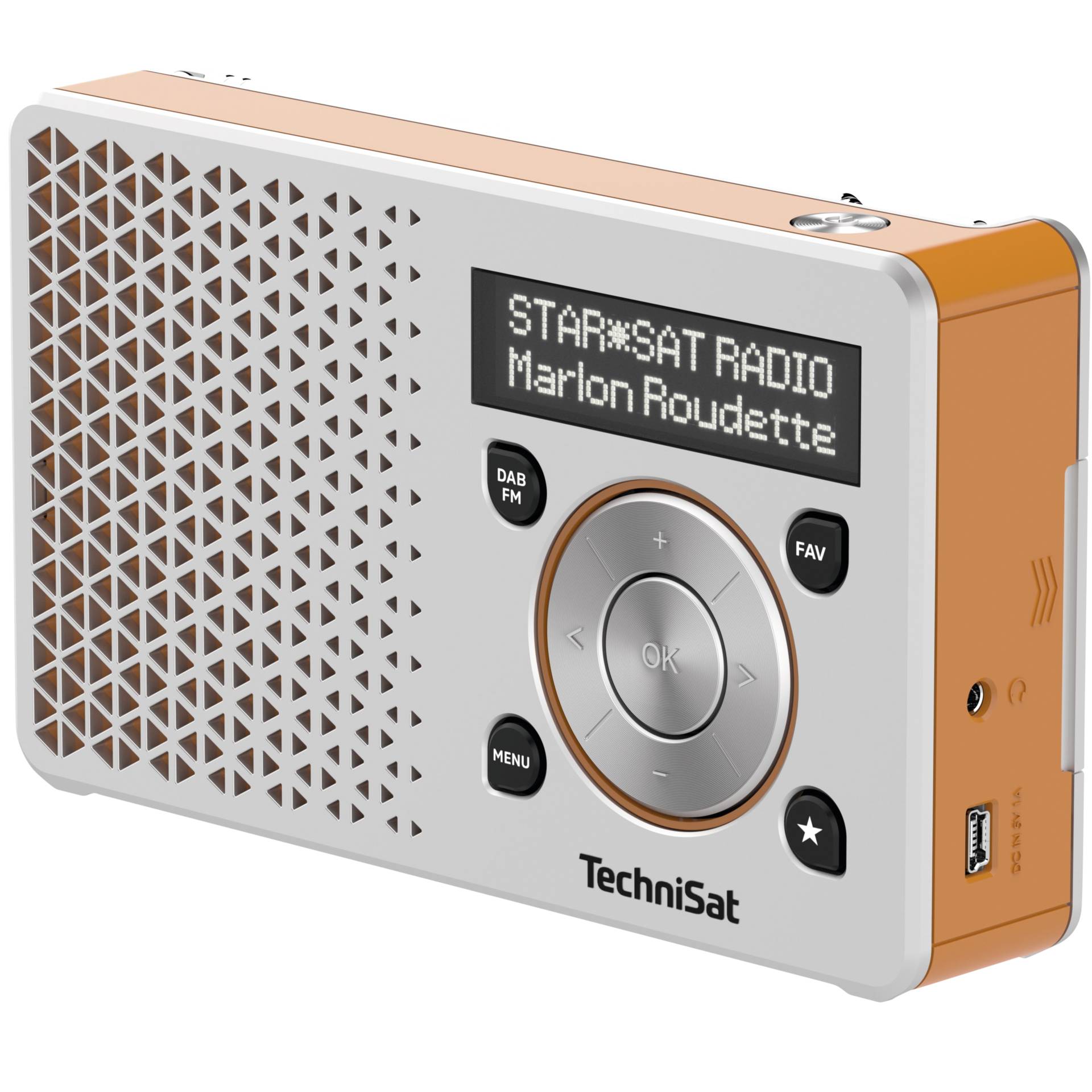 Technisat DigitRadio 1 argento/arancio