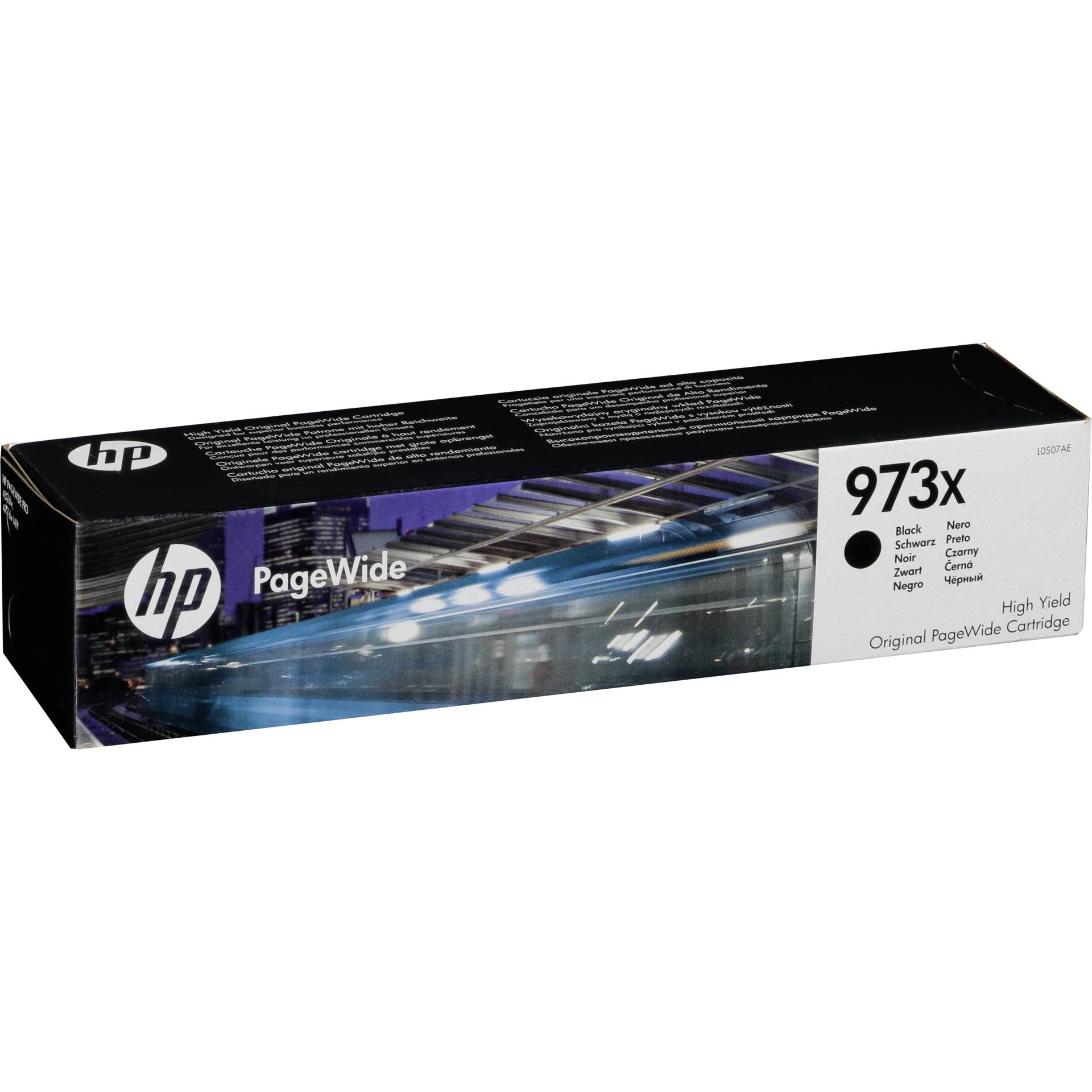 HP L0S07AE PageWide cartuccia nero No. 973 XL