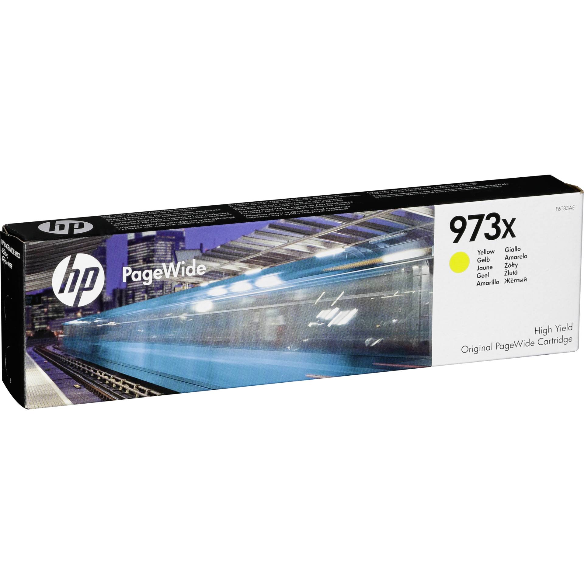 HP F6T83AE PageWide cartuccia giallo No. 973 XL