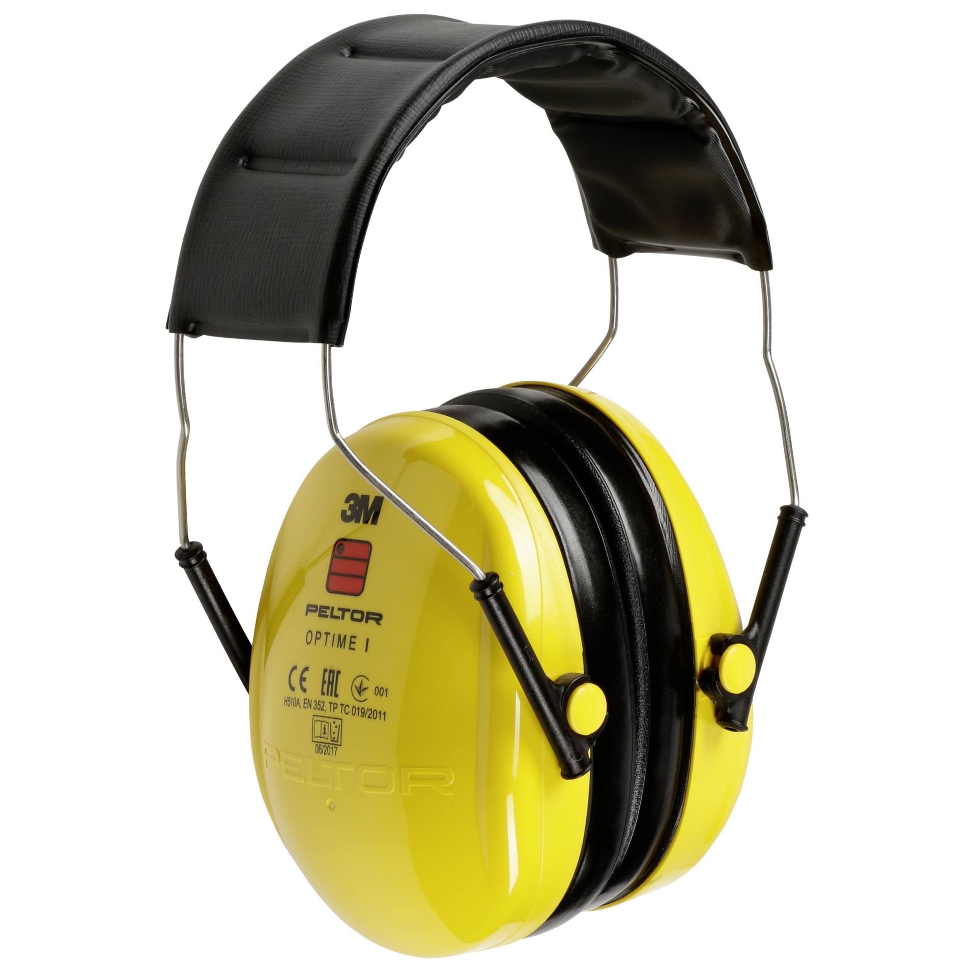 Peltor Optime I H510A cuffia antirumore 27 dB giallo