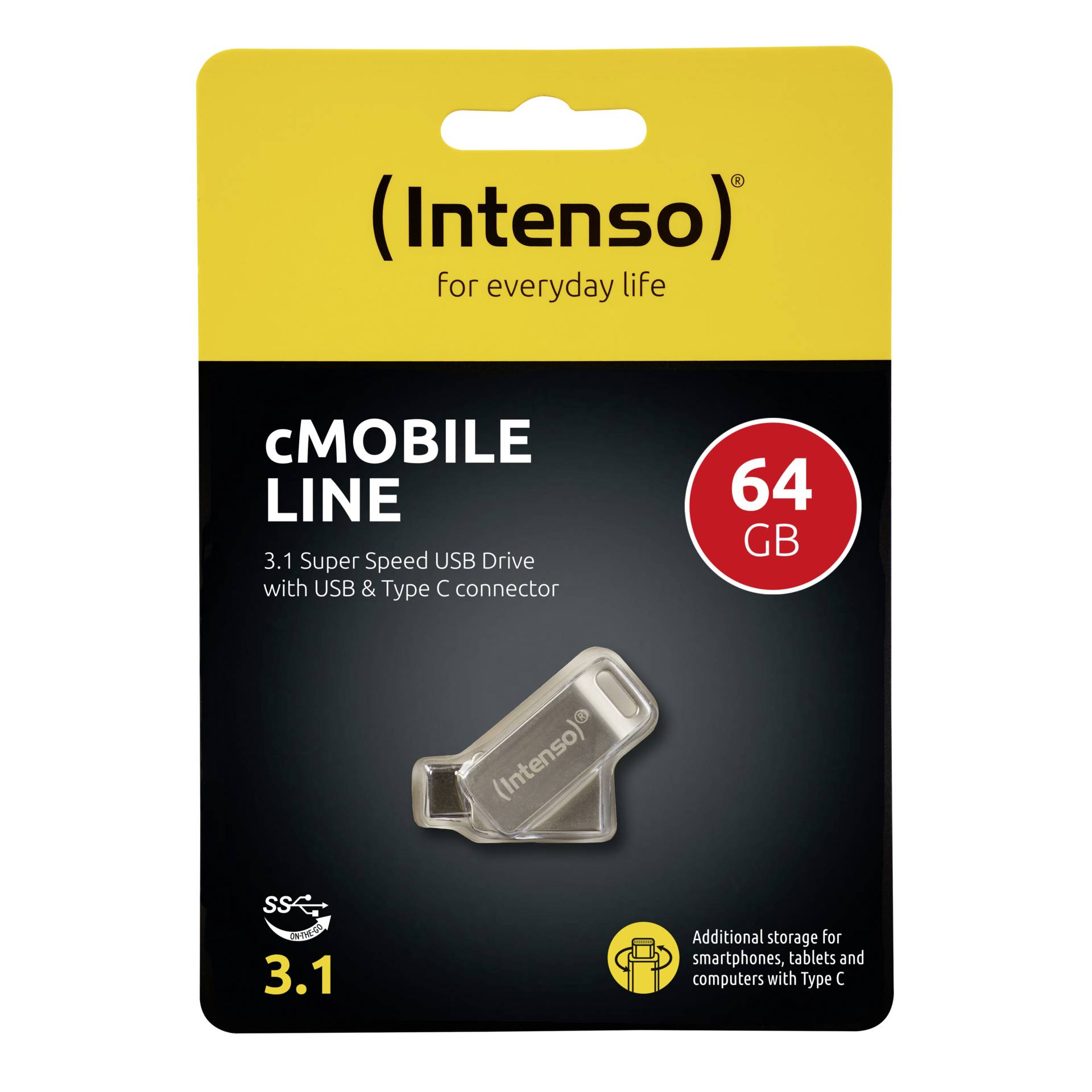 Intenso cMobile Line Type C 64GB USB Stick 3.0