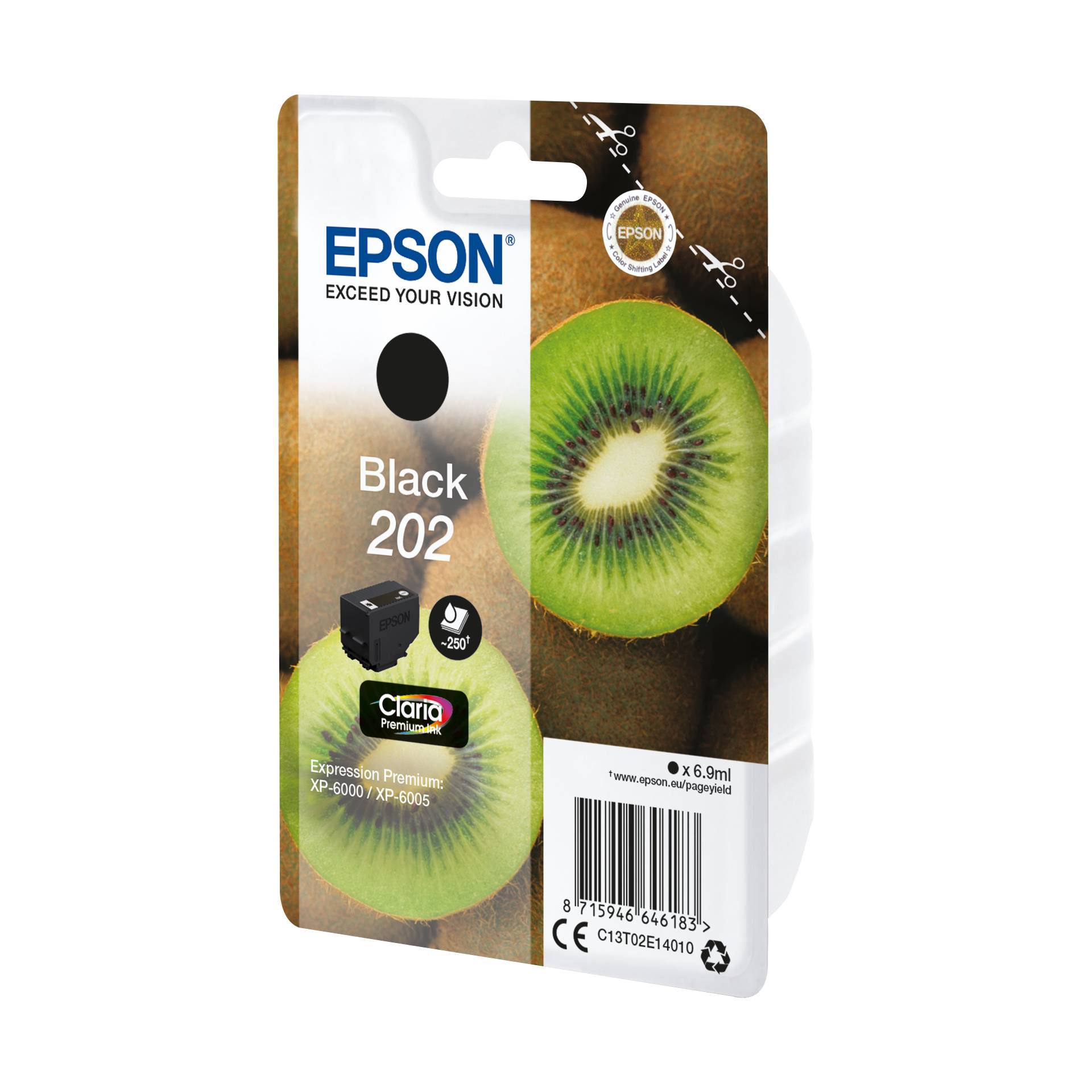 Epson cartuccia nero Claria Premium 202        T 02E1