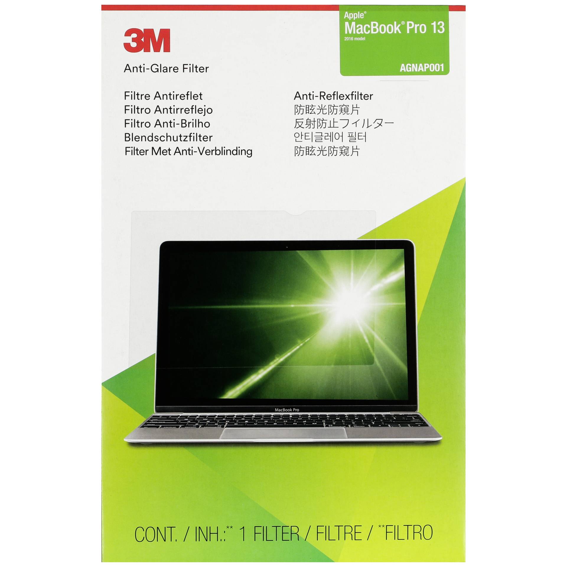 3M AGNAP001 Filtro antiriflesso per MacBook Pro 13  2016