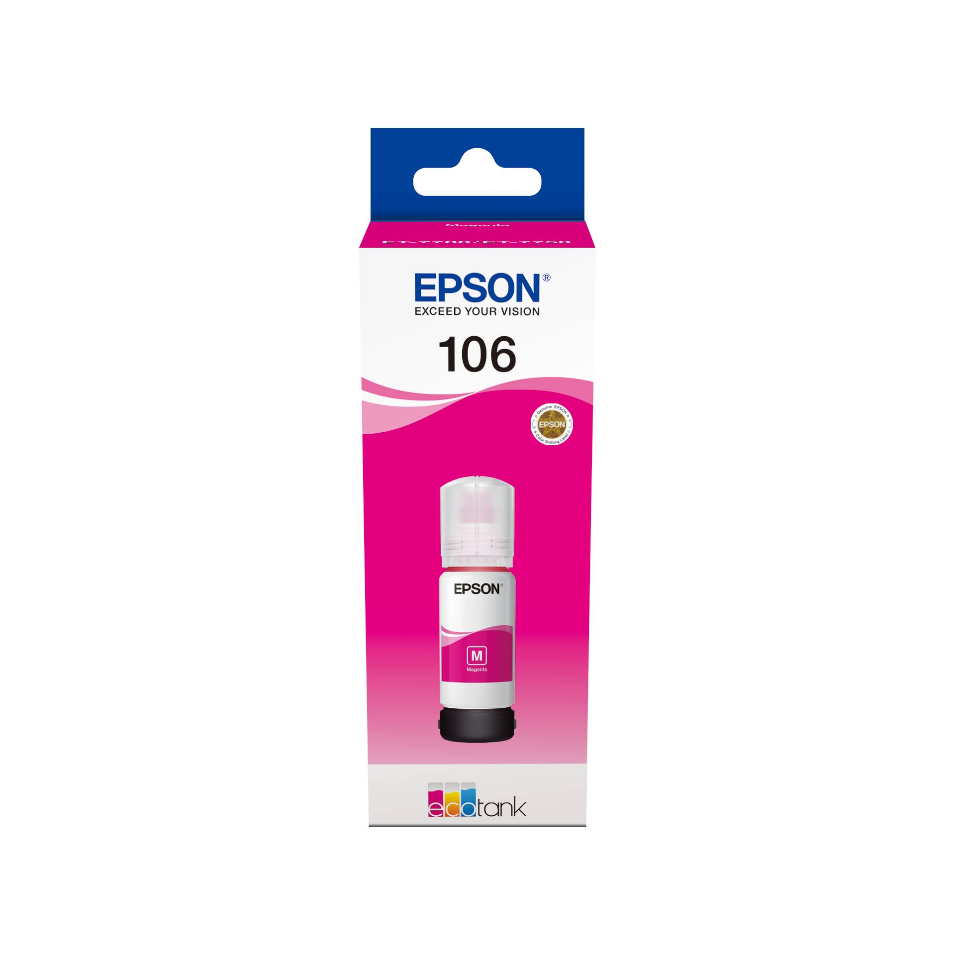 Epson EcoTank magenta T 106 70 ml               T 00R3