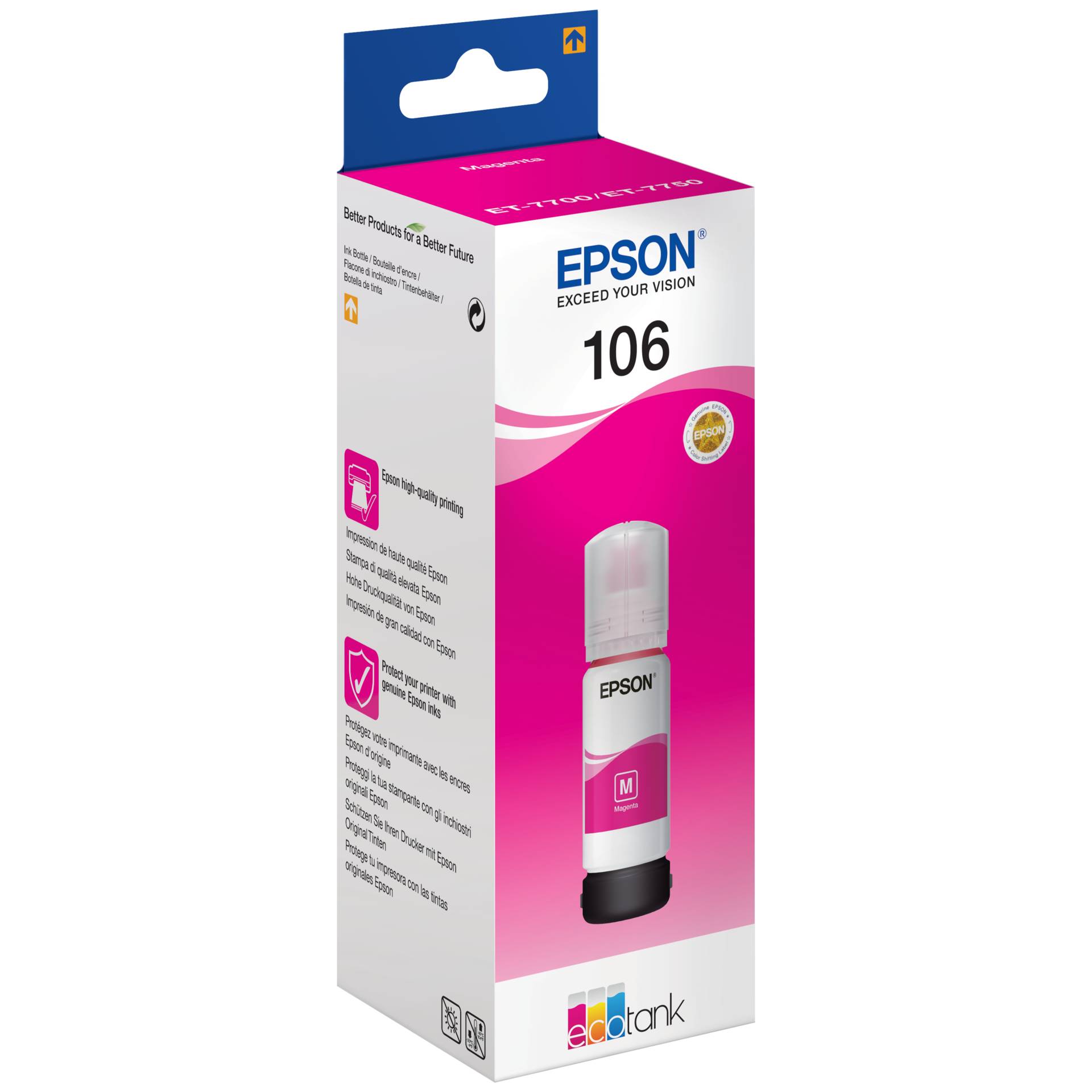 Epson EcoTank magenta T 106 70 ml               T 00R3