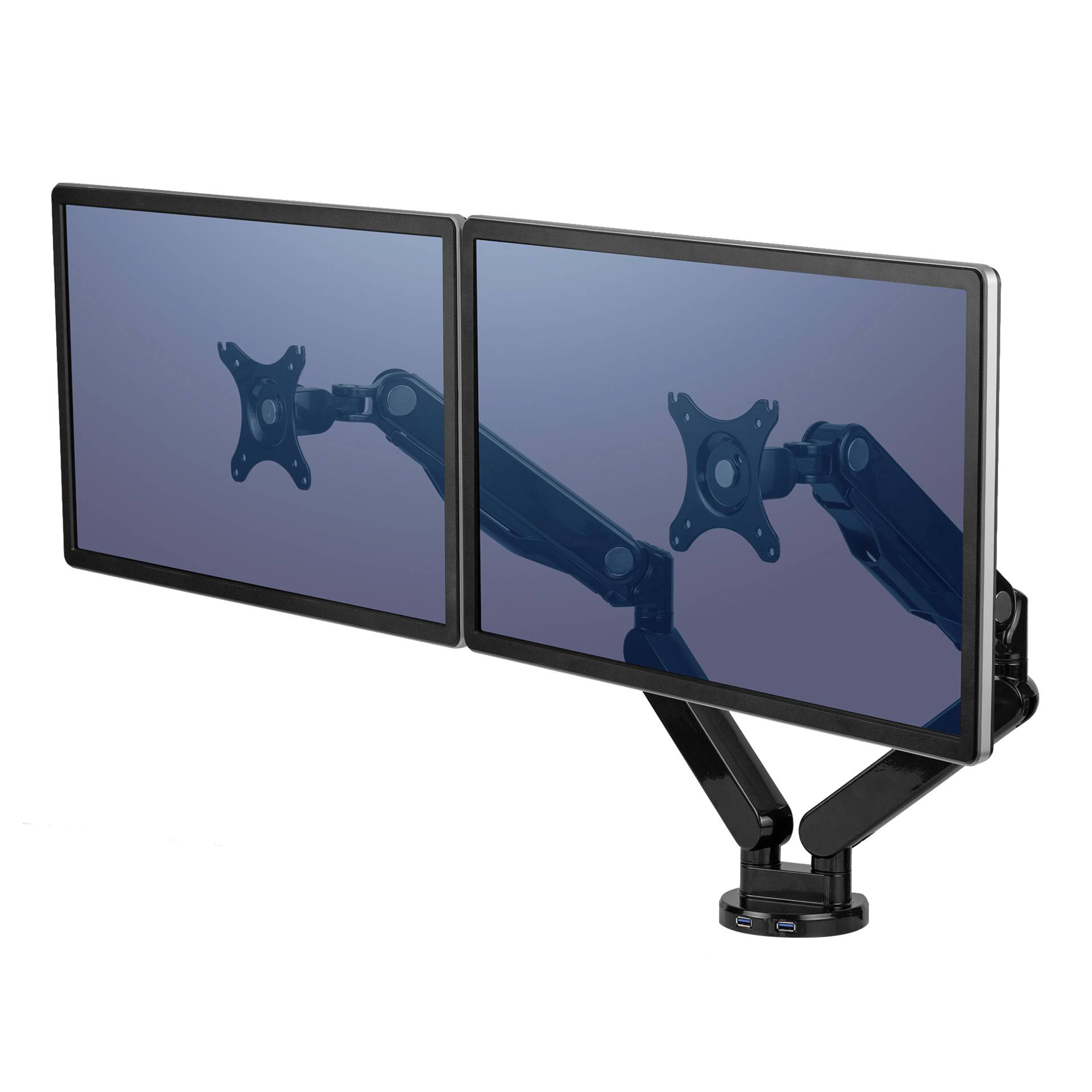 Fellowes Platinum Series supporto monitor doppio braccio