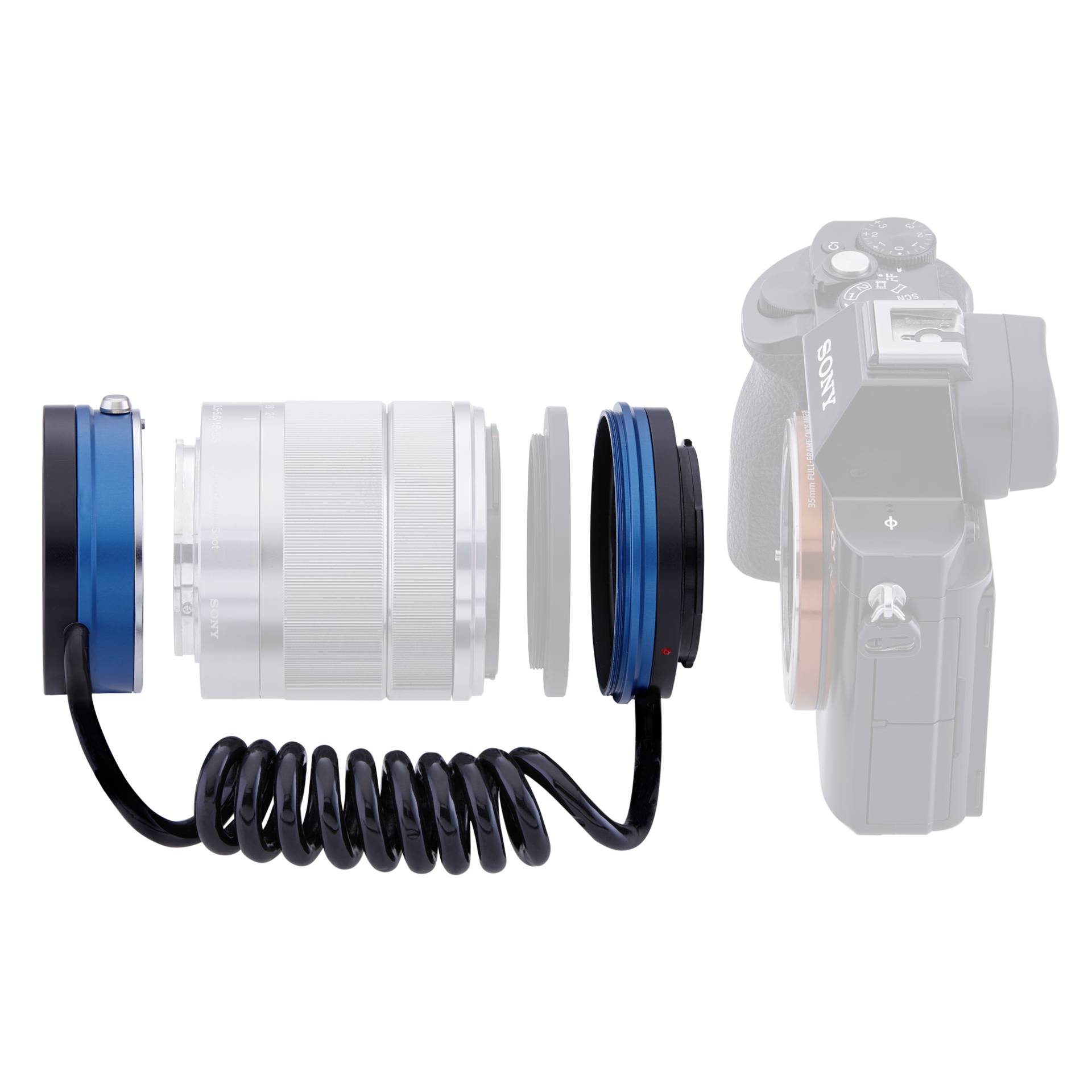 Novoflex adattatore inversione autom. per Sony attacco E