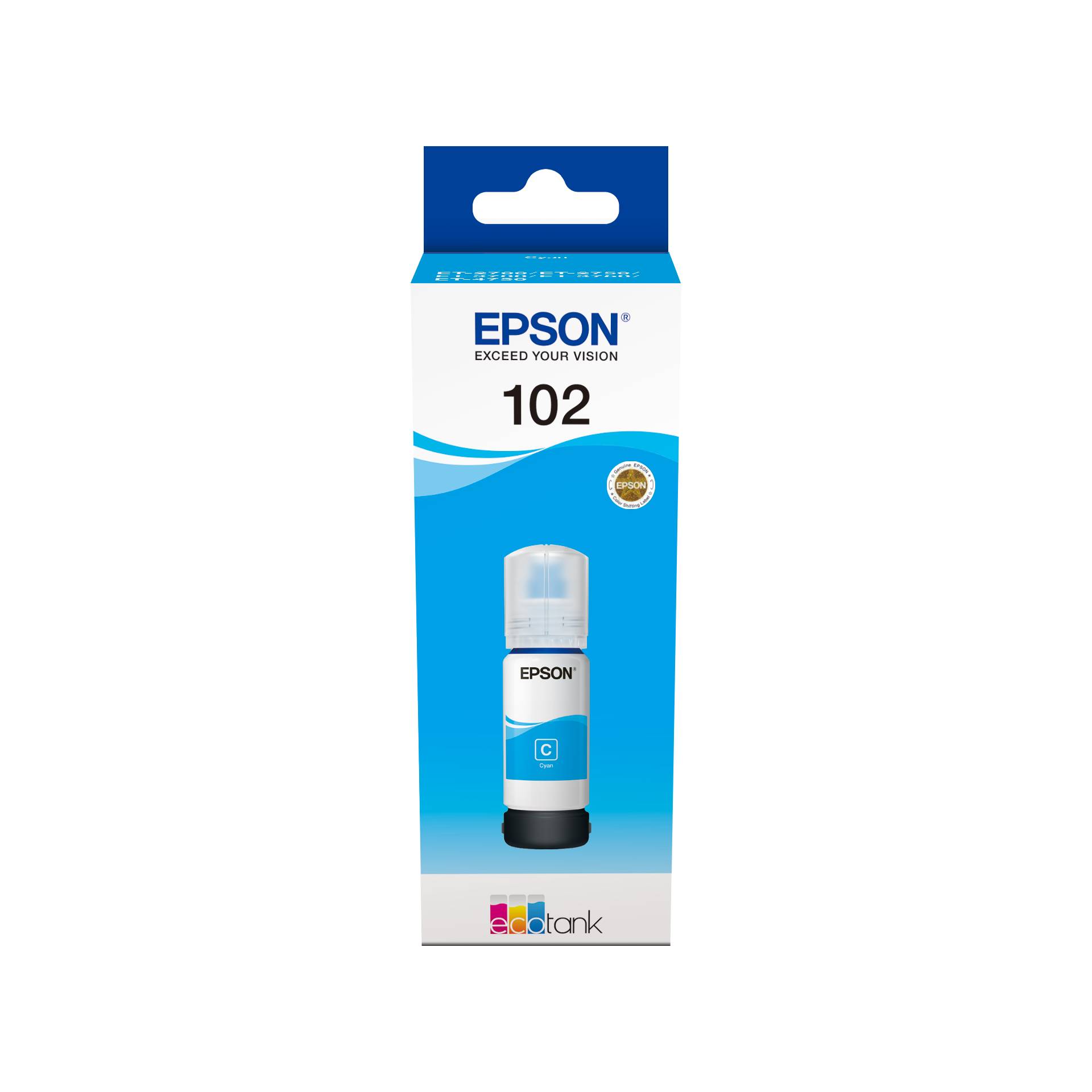 Epson EcoTank ciano T 102 70 ml               T 03R2