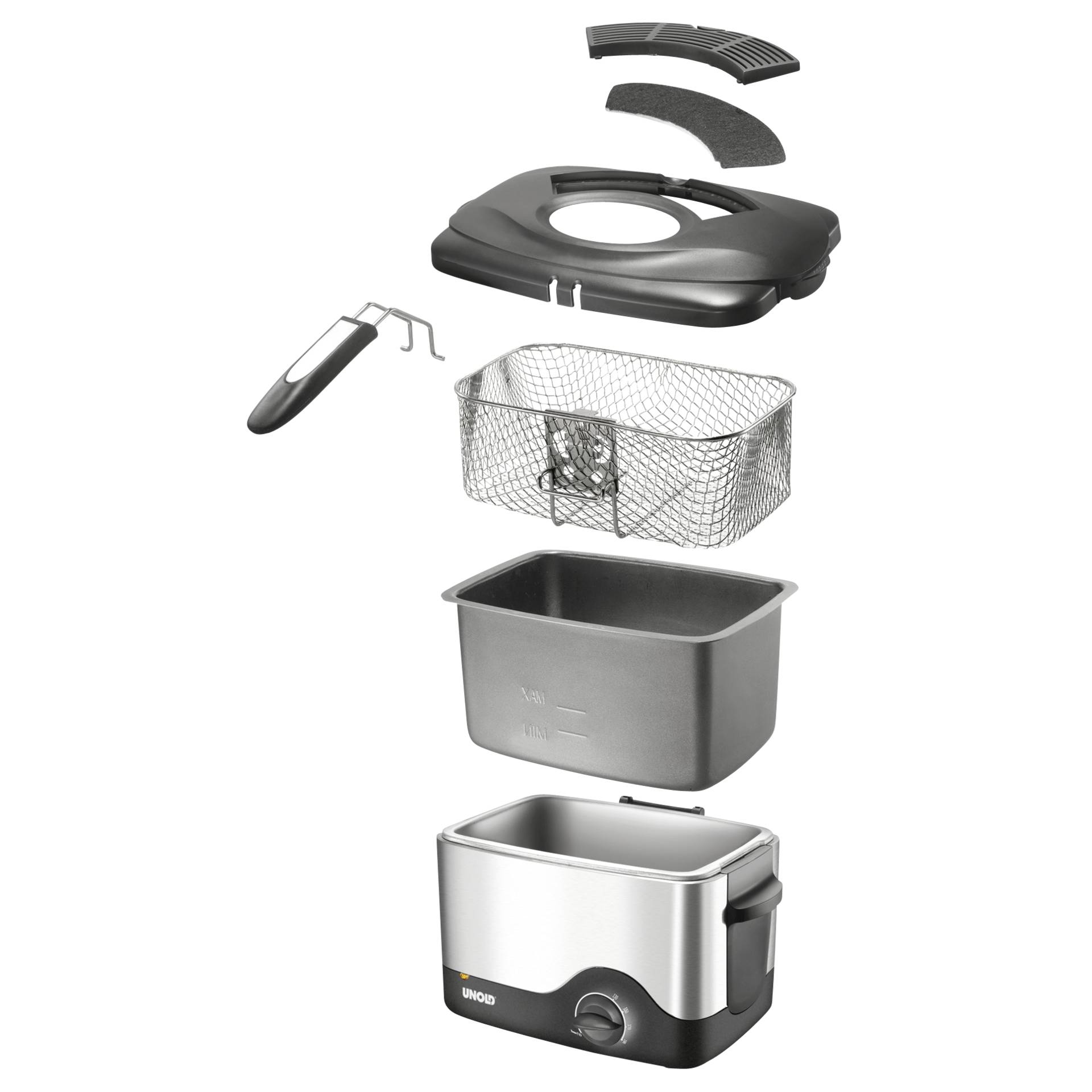 Unold 58615 friggitrice compatta