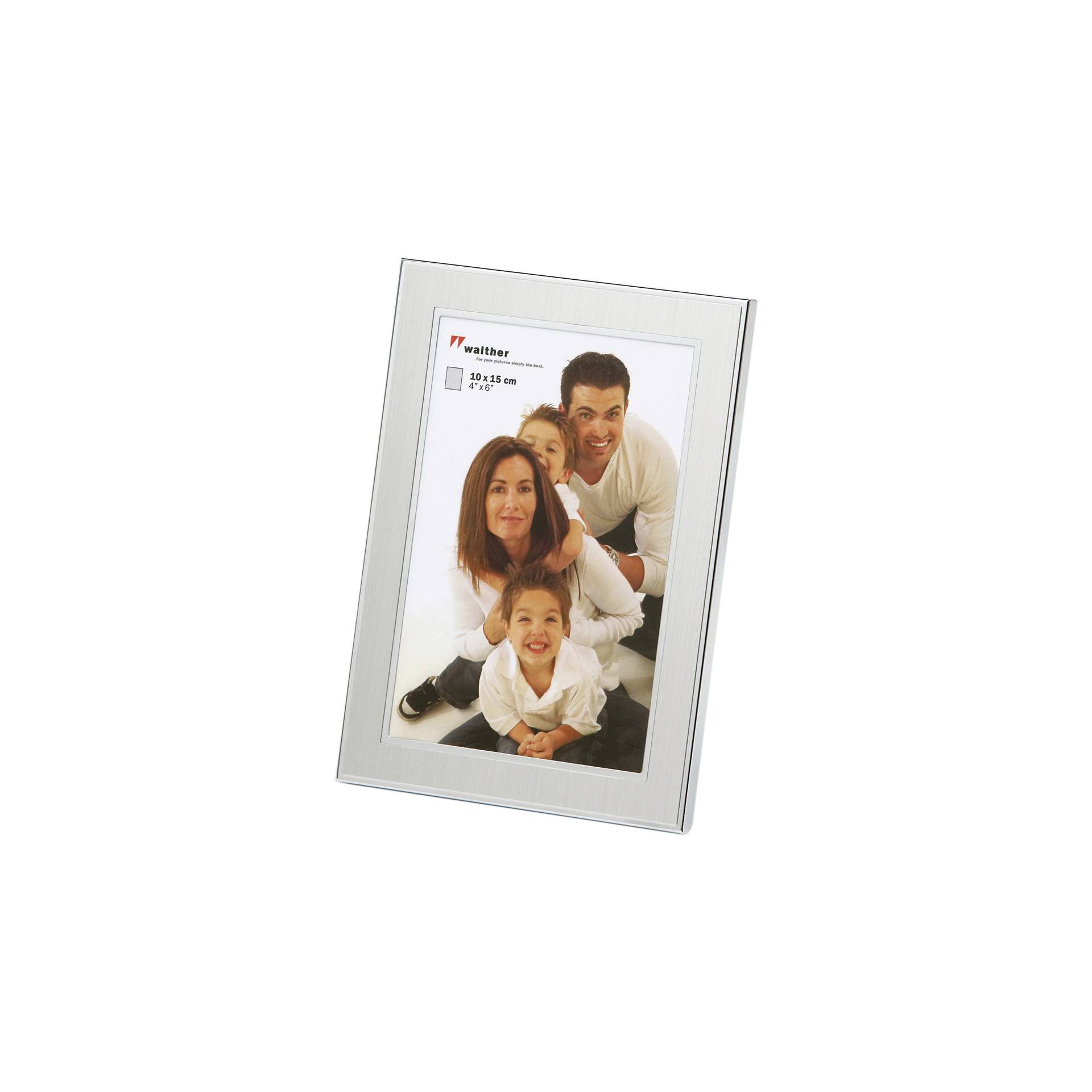 Walther Jazz               10x15 metallo Portafoto argento P