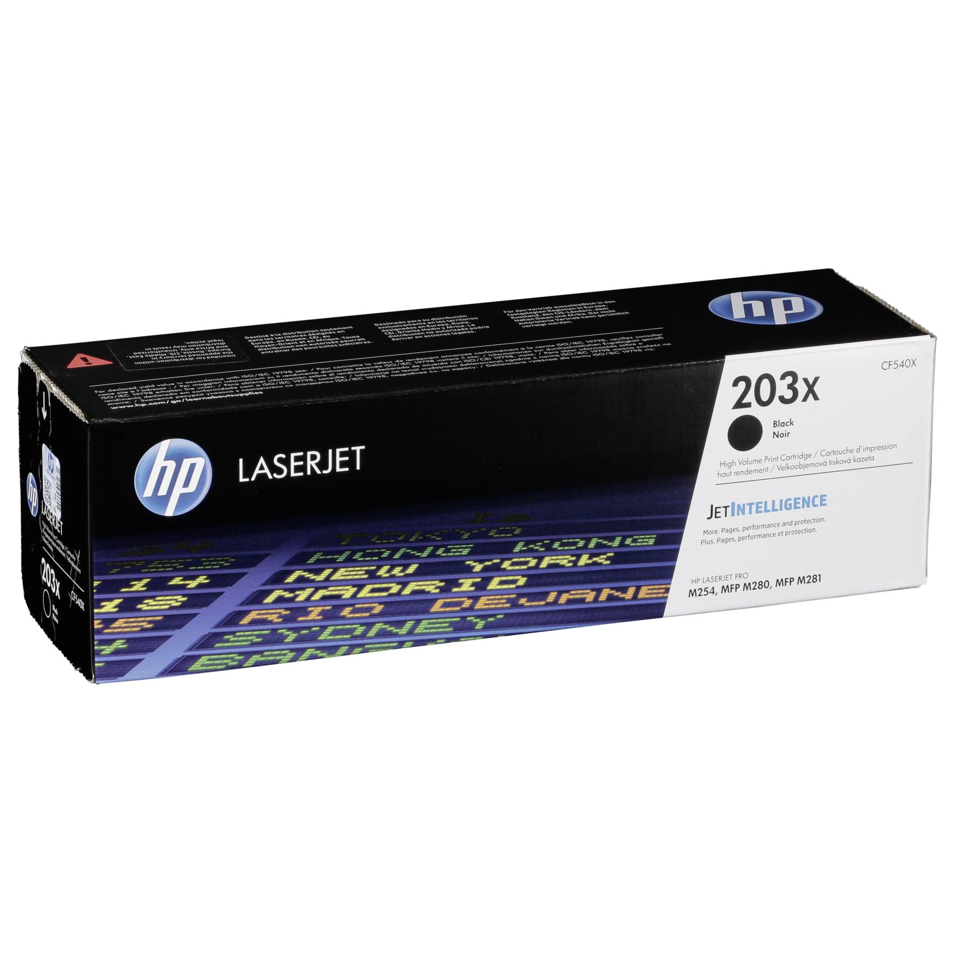 HP cartuccia CF 540 X nero No. 203 X