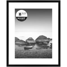 Nielsen Aura nero 24x30 legno incl. Passepartout 1122000