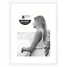 Nielsen Aura bianco 18x24 legno incl. Passepartout 1134001
