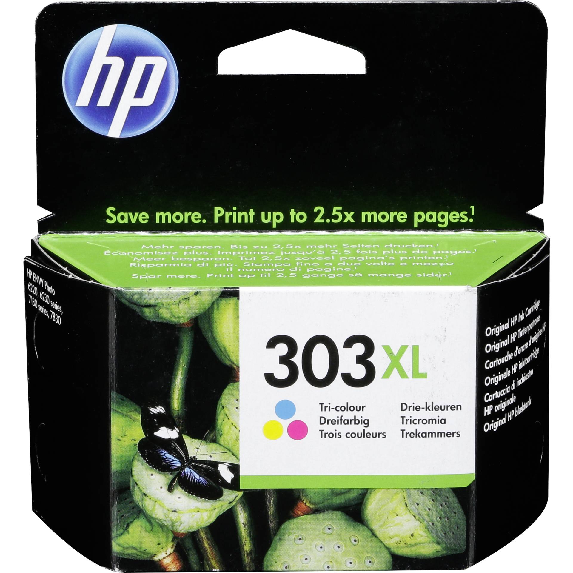 HP T6N03AE cartuccia 3 colori No. 303 XL