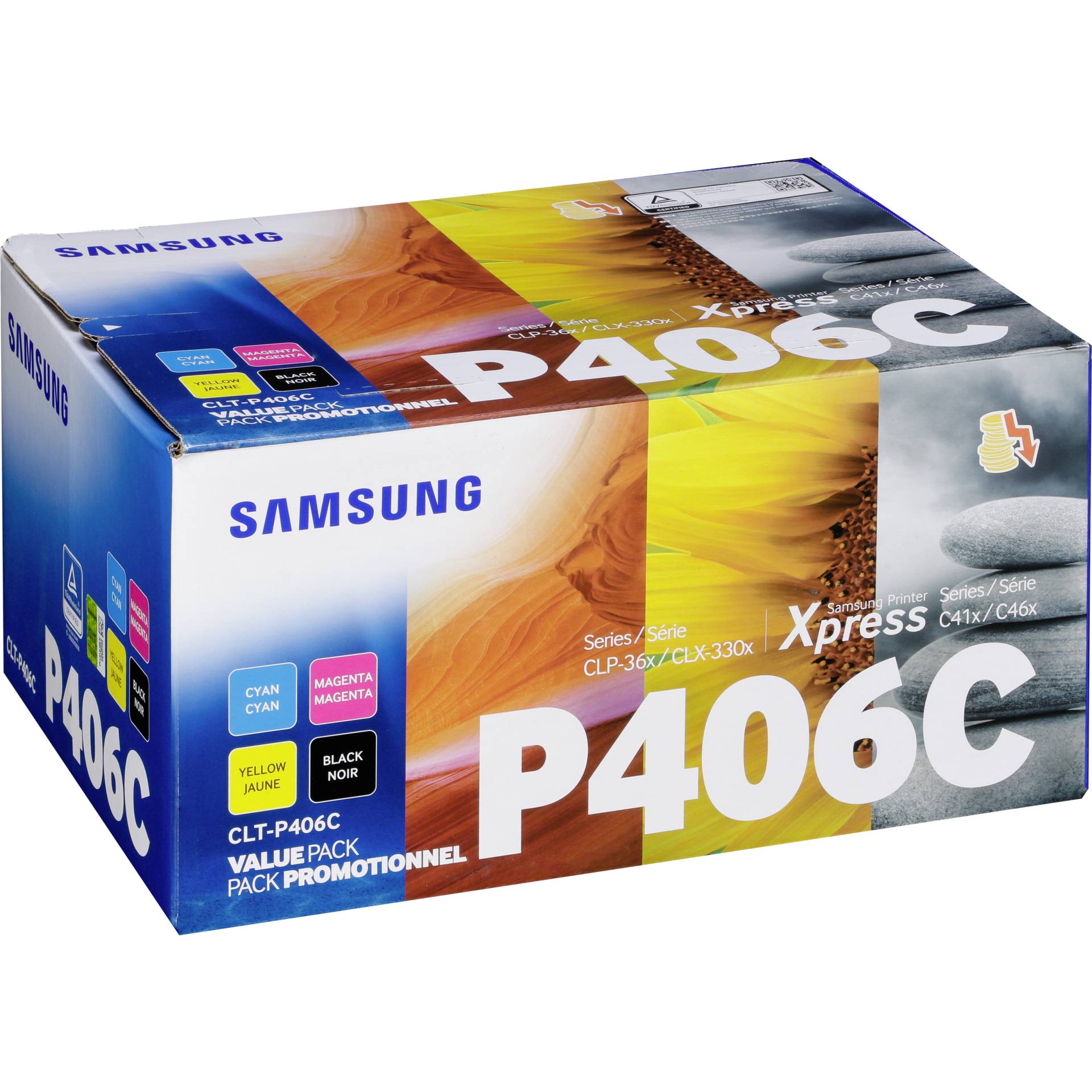 Samsung CLT-P 406 C Value Pack CYMK