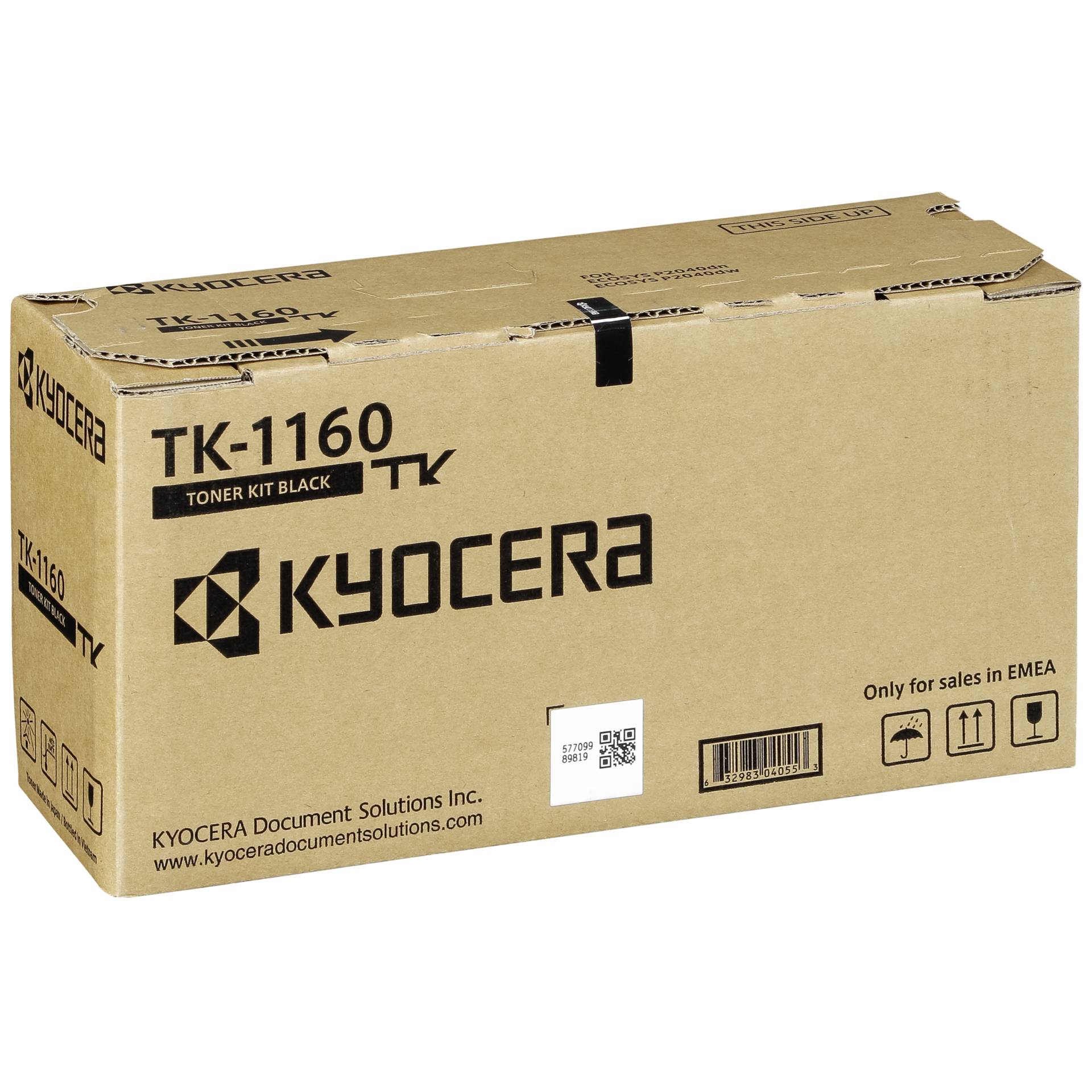 Kyocera Toner TK-1160 nero