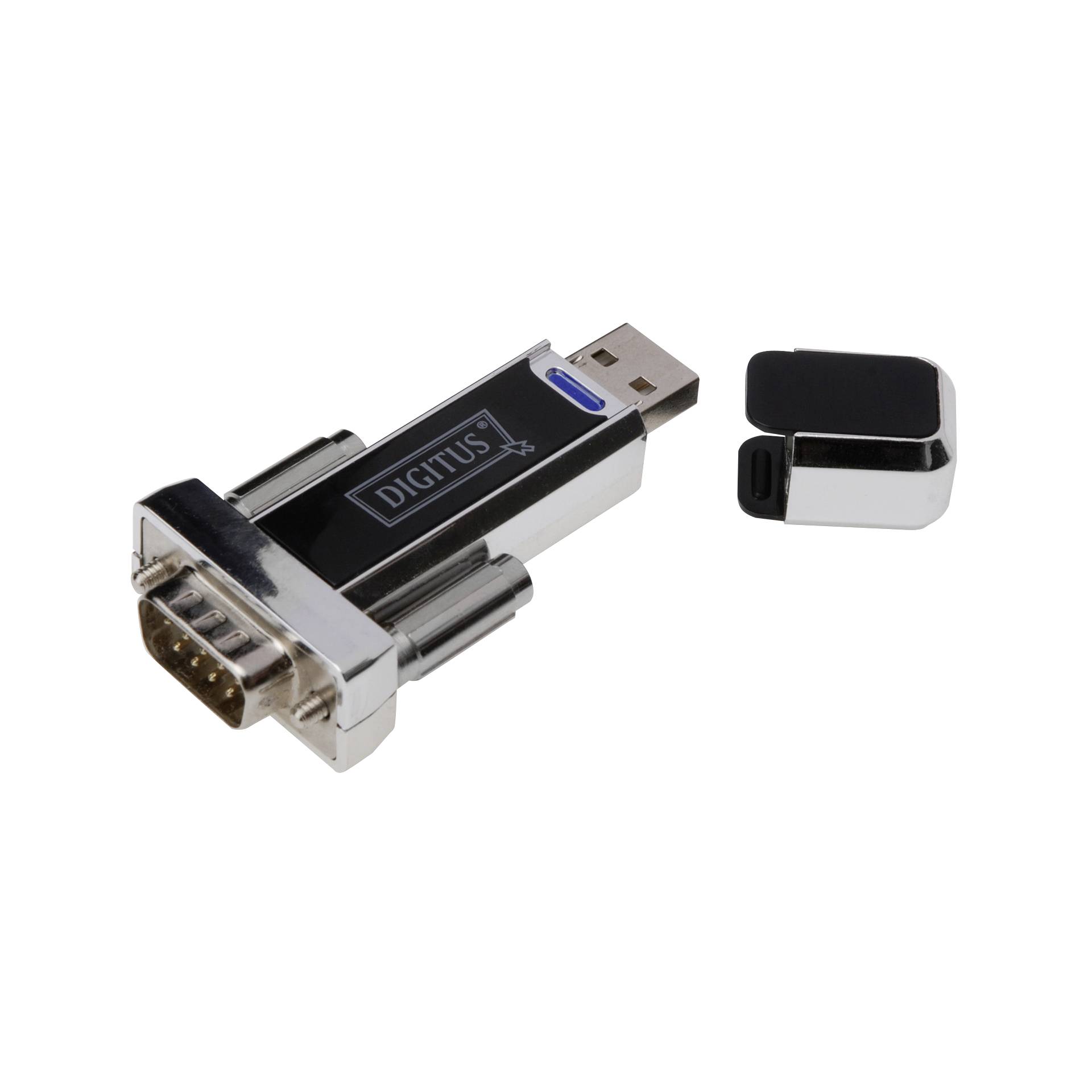 DIGITUS USB - Seriell adatt. DSUB 9M USB