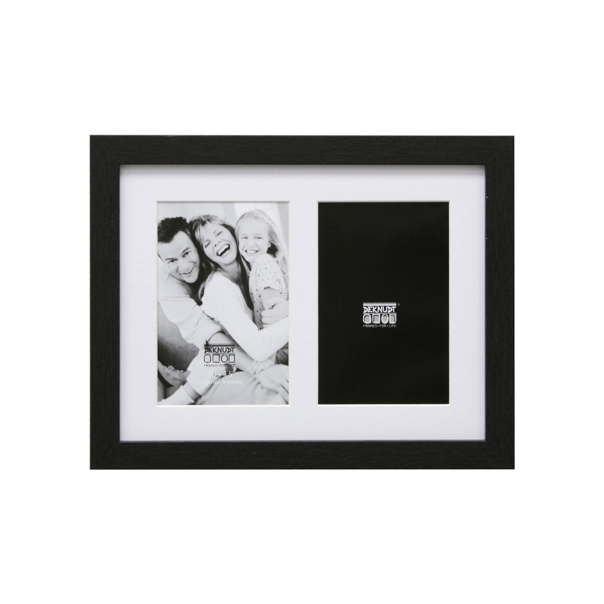 Deknudt S66KA2 Galerie   2x13x18 legno nero con Passepartout