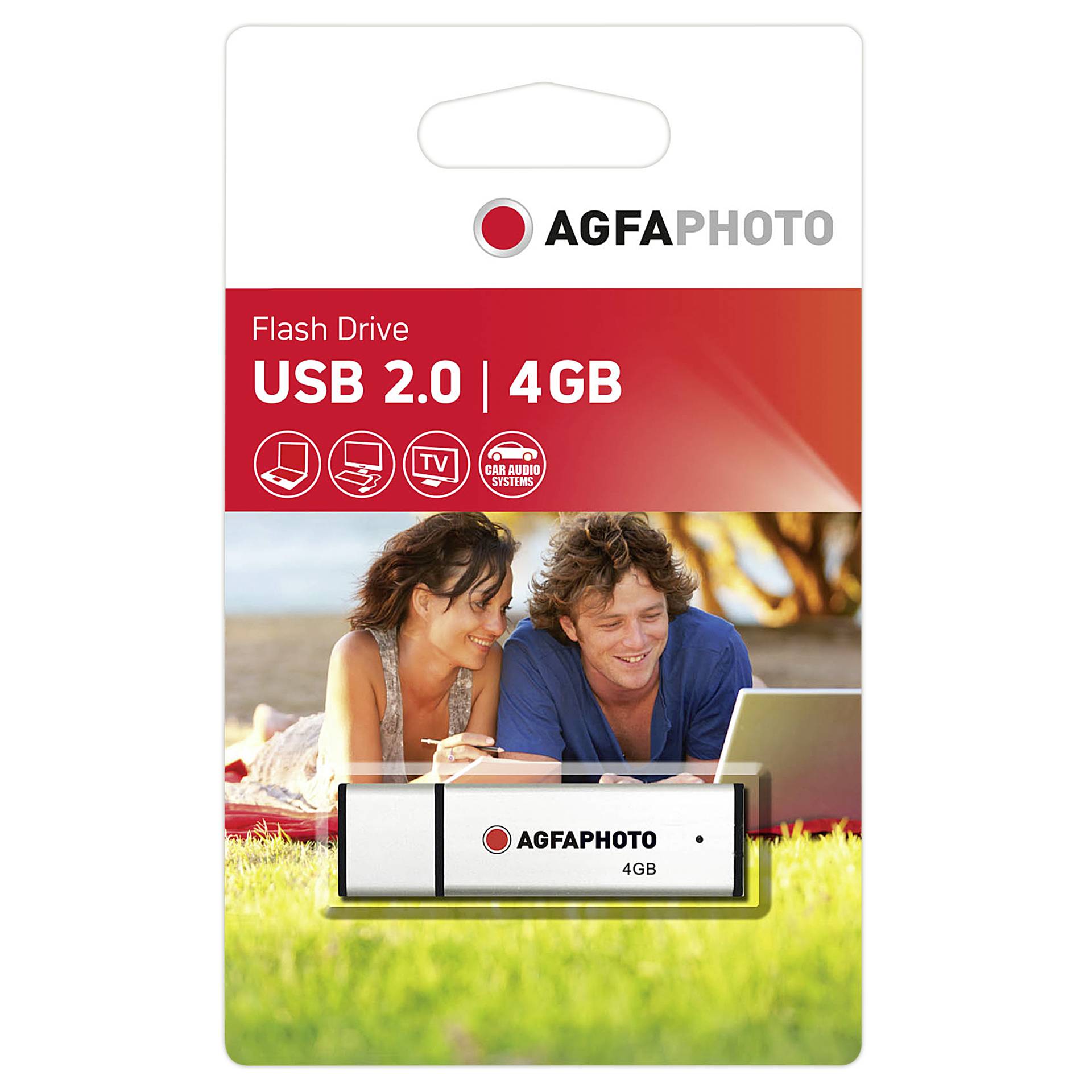 AgfaPhoto USB 2.0 argento 4GB