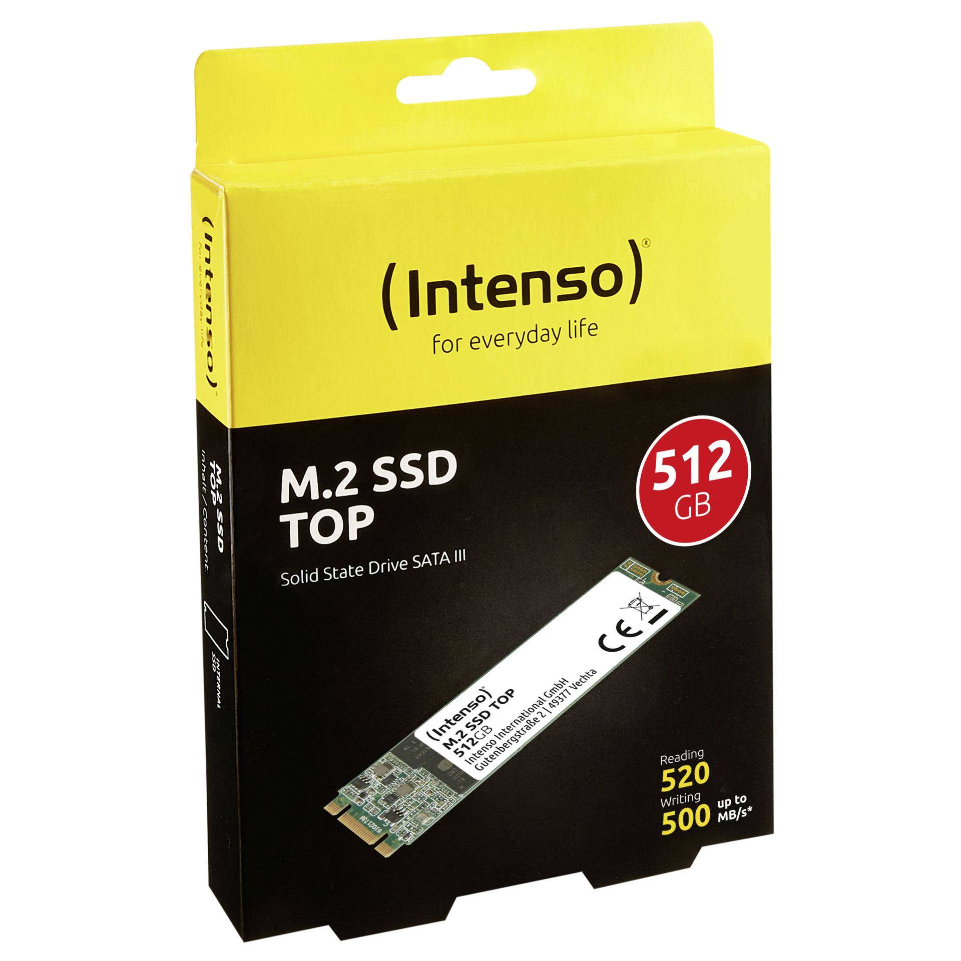 Intenso M.2 SSD TOP        512GB SATA III