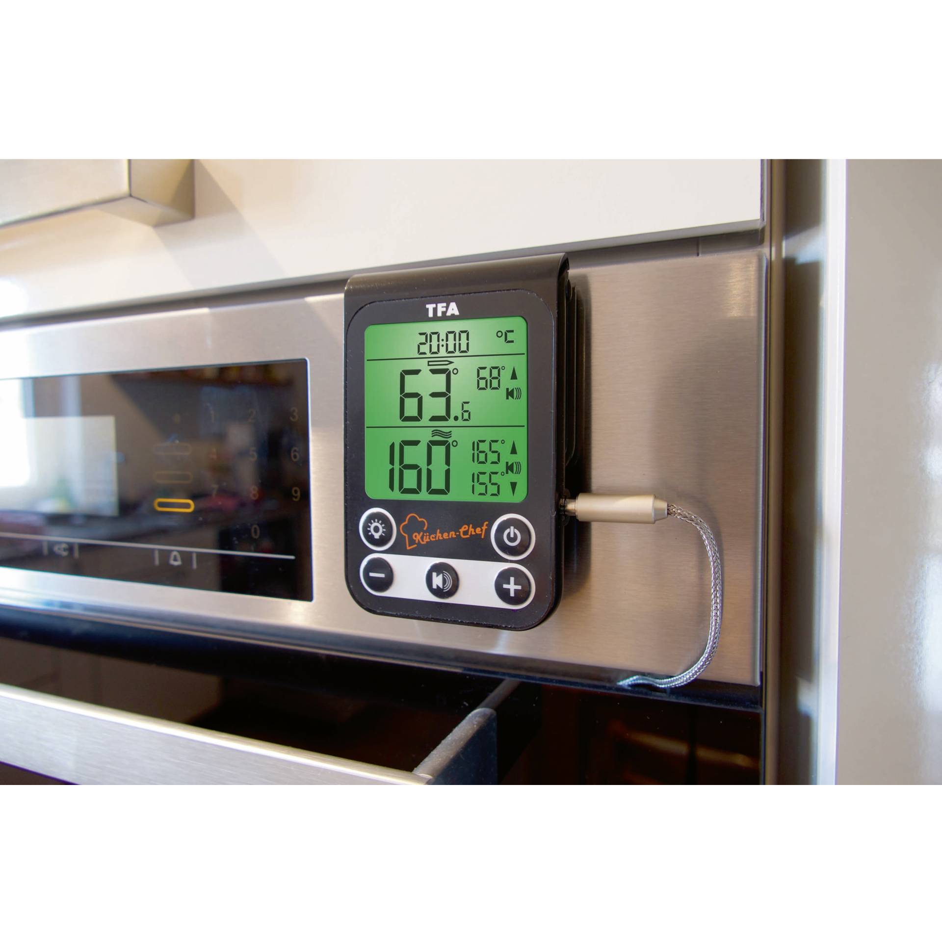 TFA 14.1512.01 Termometro digitale da cucina per grill