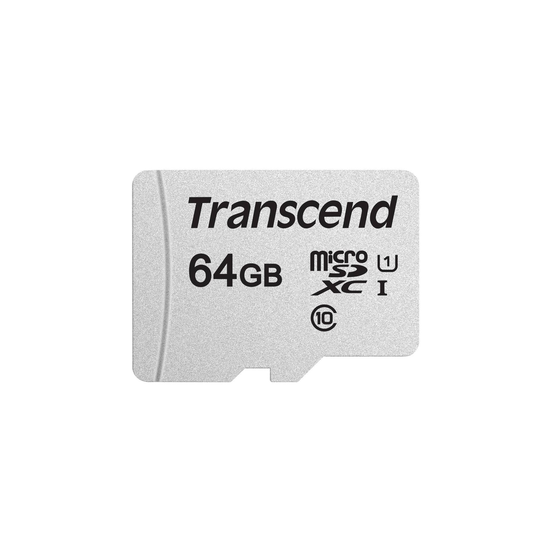 Transcend microSDXC 300S    64GB Class 10 UHS-I U1