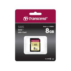Transcend SDHC 500S          8GB Class 10 UHS-I U1 2