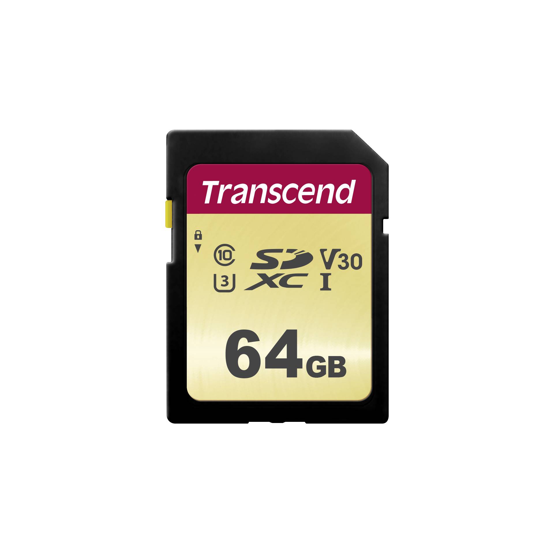 Transcend SDXC 500S         64GB Class 10 UHS-I U3 V30