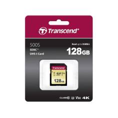 Transcend SDXC 500S        128GB Class 10 UHS-I U3 V30 2