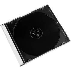 1x50 Hama Custodie CD SlimLine Trasparente-nero 51269 2