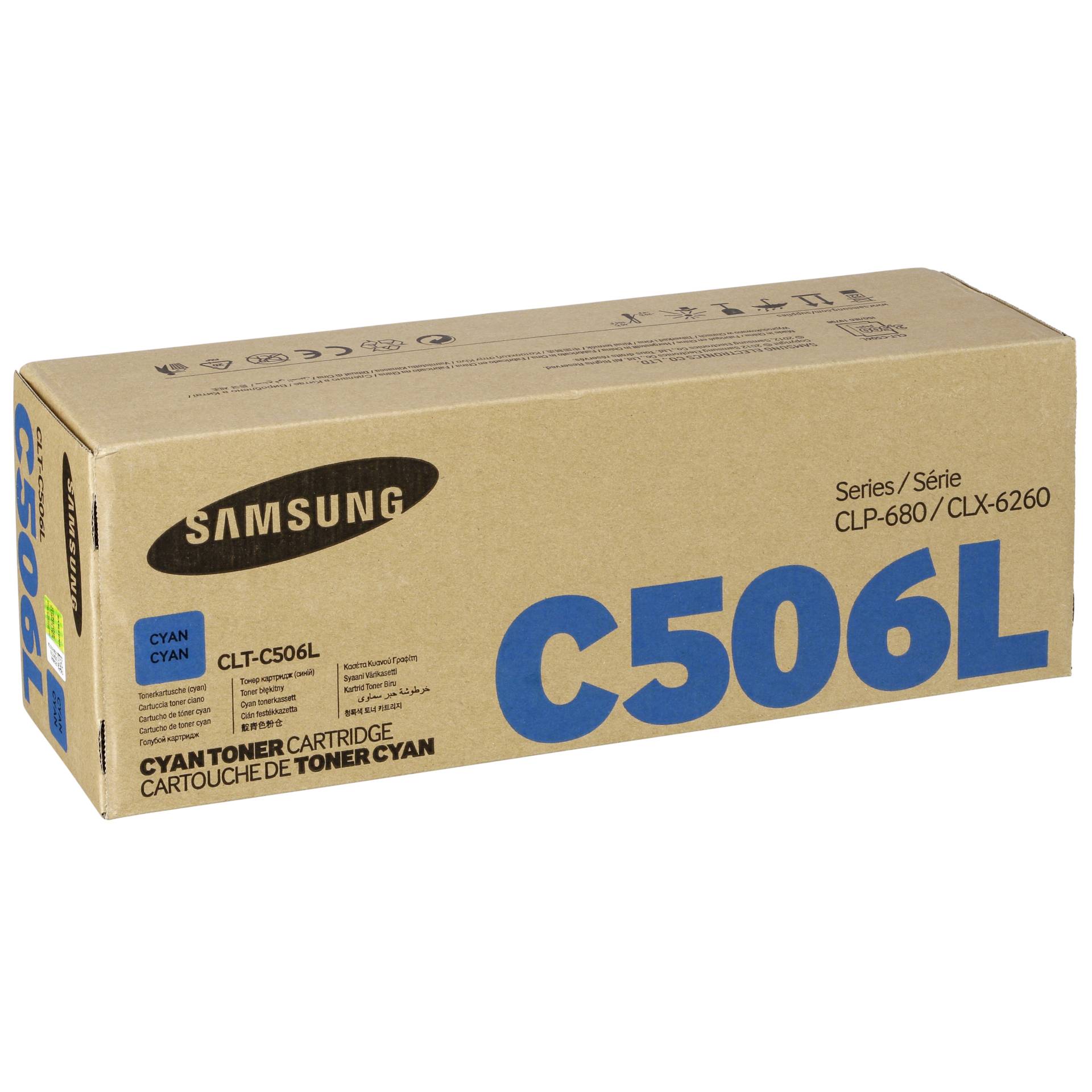 Samsung CLT-C 506 L Toner ciano