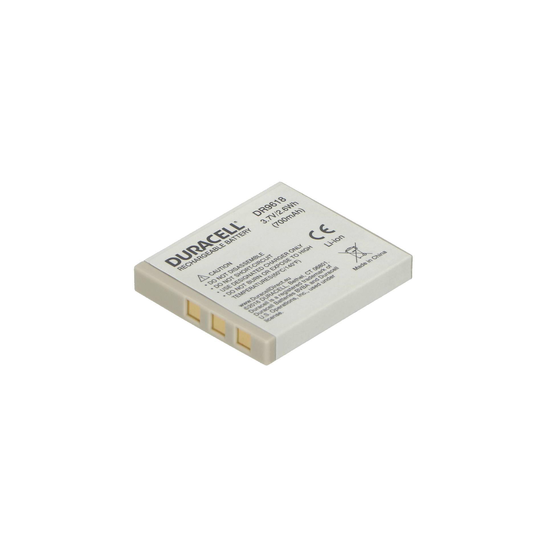 Duracell Li-Ion batt. 700 mAh per Fujifilm NP-40