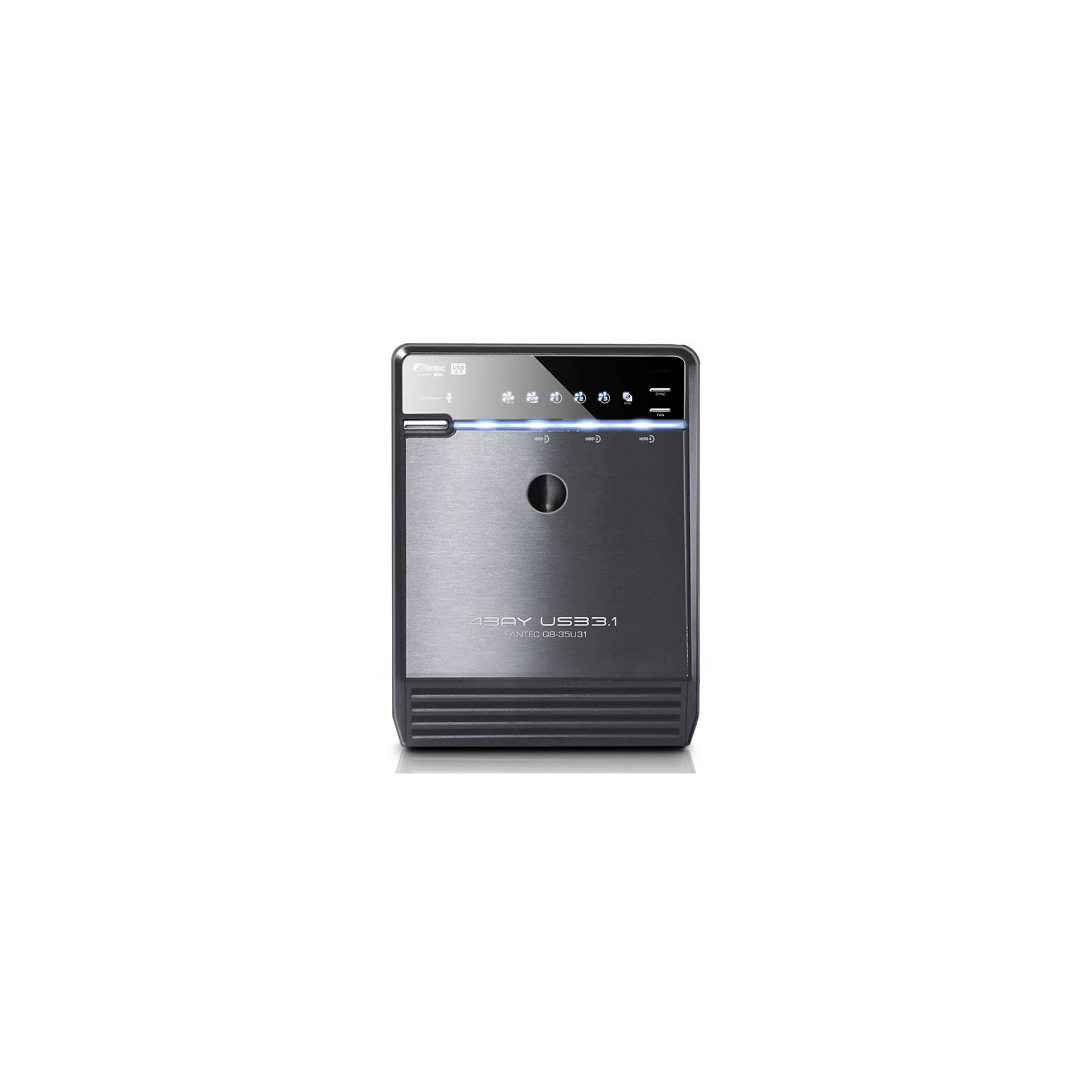Fantec QB-35U31 4x3,5  USB 3.1