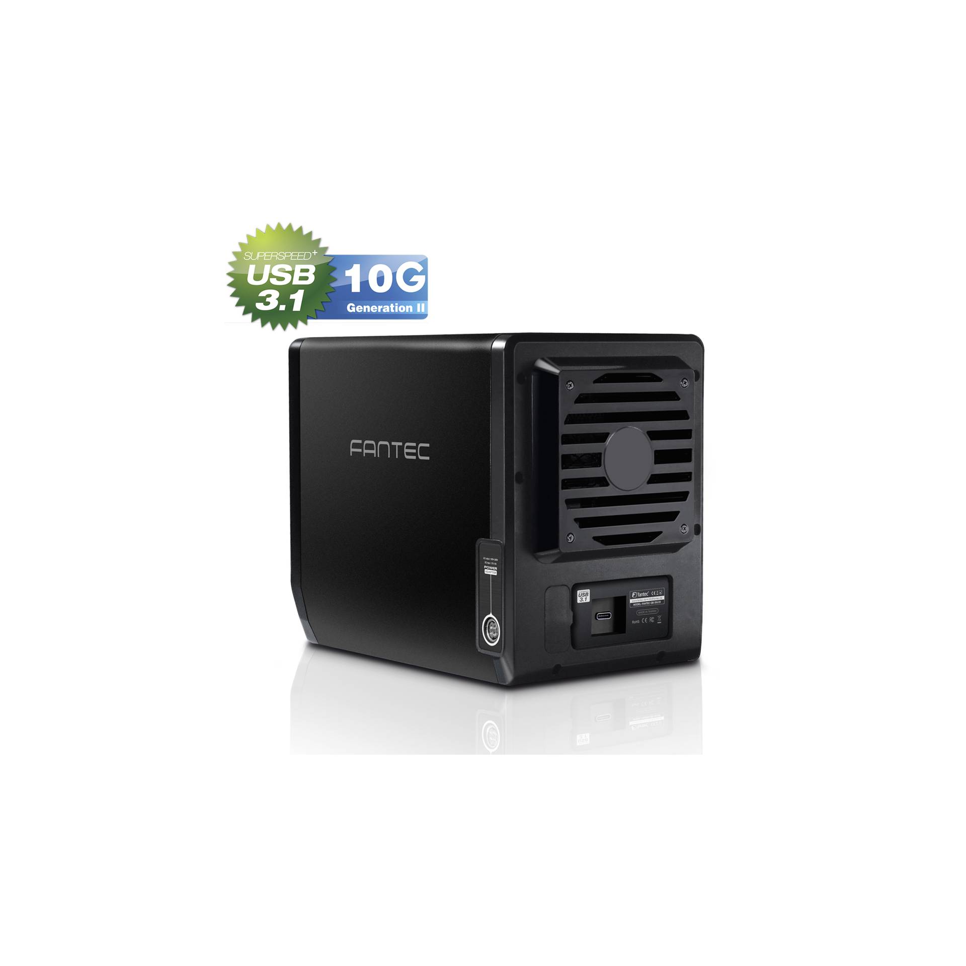 Fantec QB-35U31 4x3,5  USB 3.1